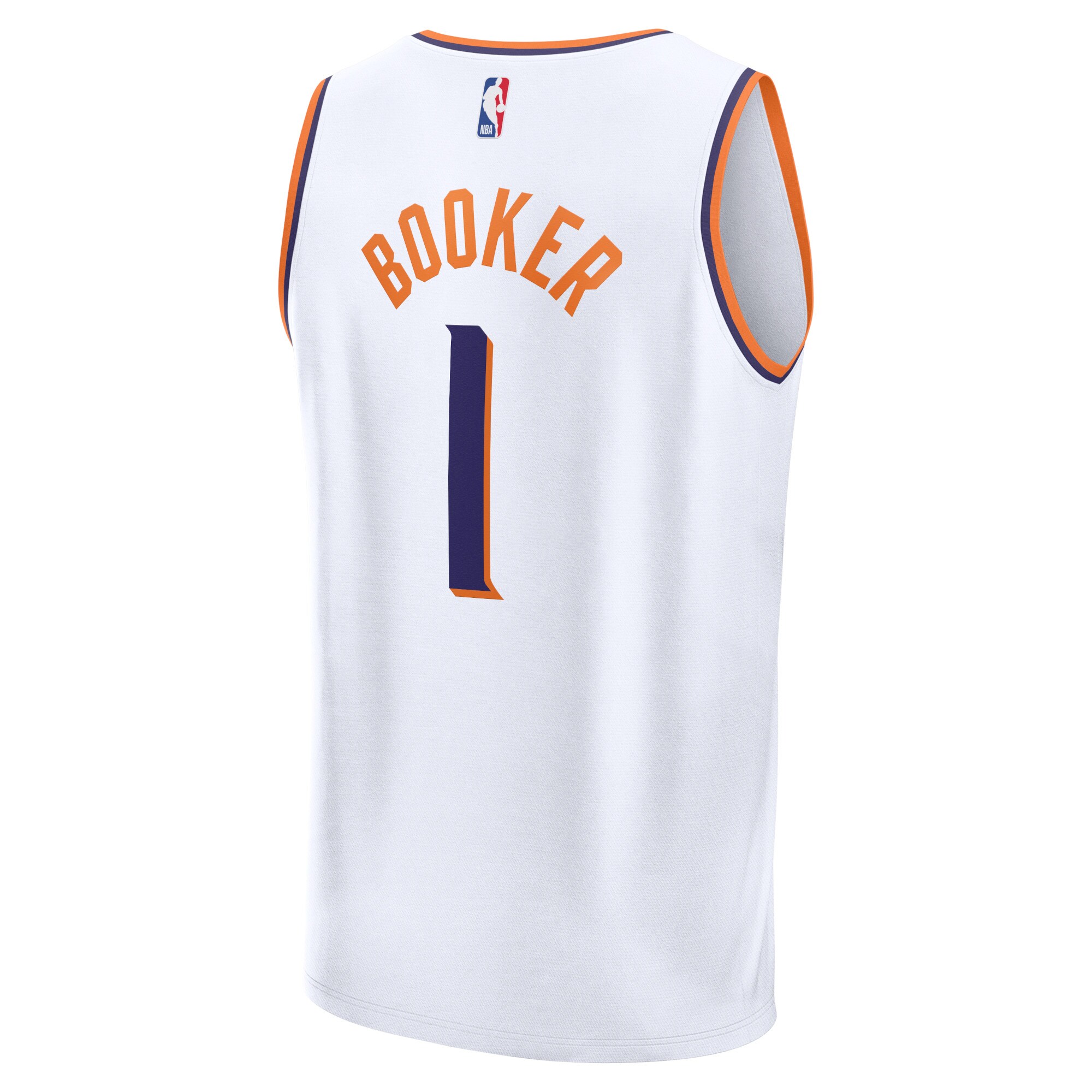 Devin Booker Phoenix Suns Fanatics Fast Break Replica Jersey - Association Edition - White