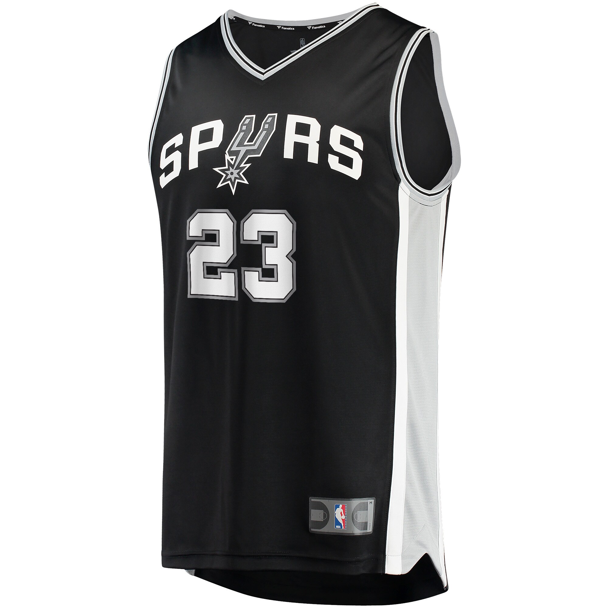 Zach Collins San Antonio Spurs Fanatics Fast Break Replica Jersey - Icon Edition - Black