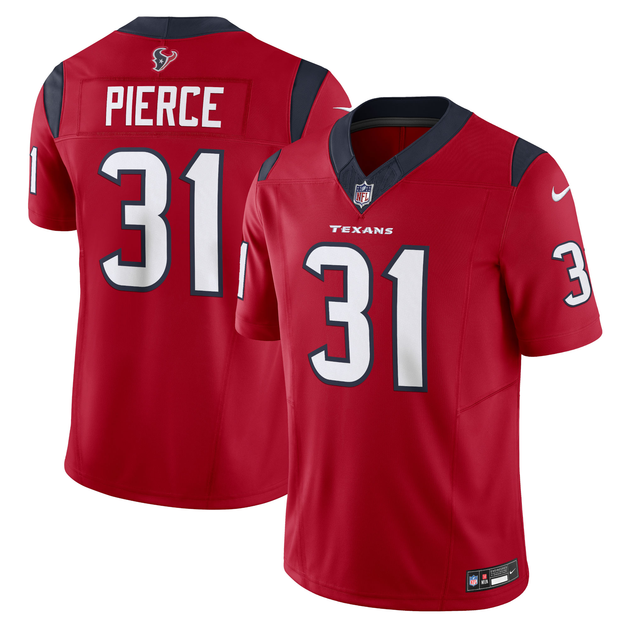 Dameon Pierce Houston Texans  Vapor F.U.S.E. Limited Jersey - Red