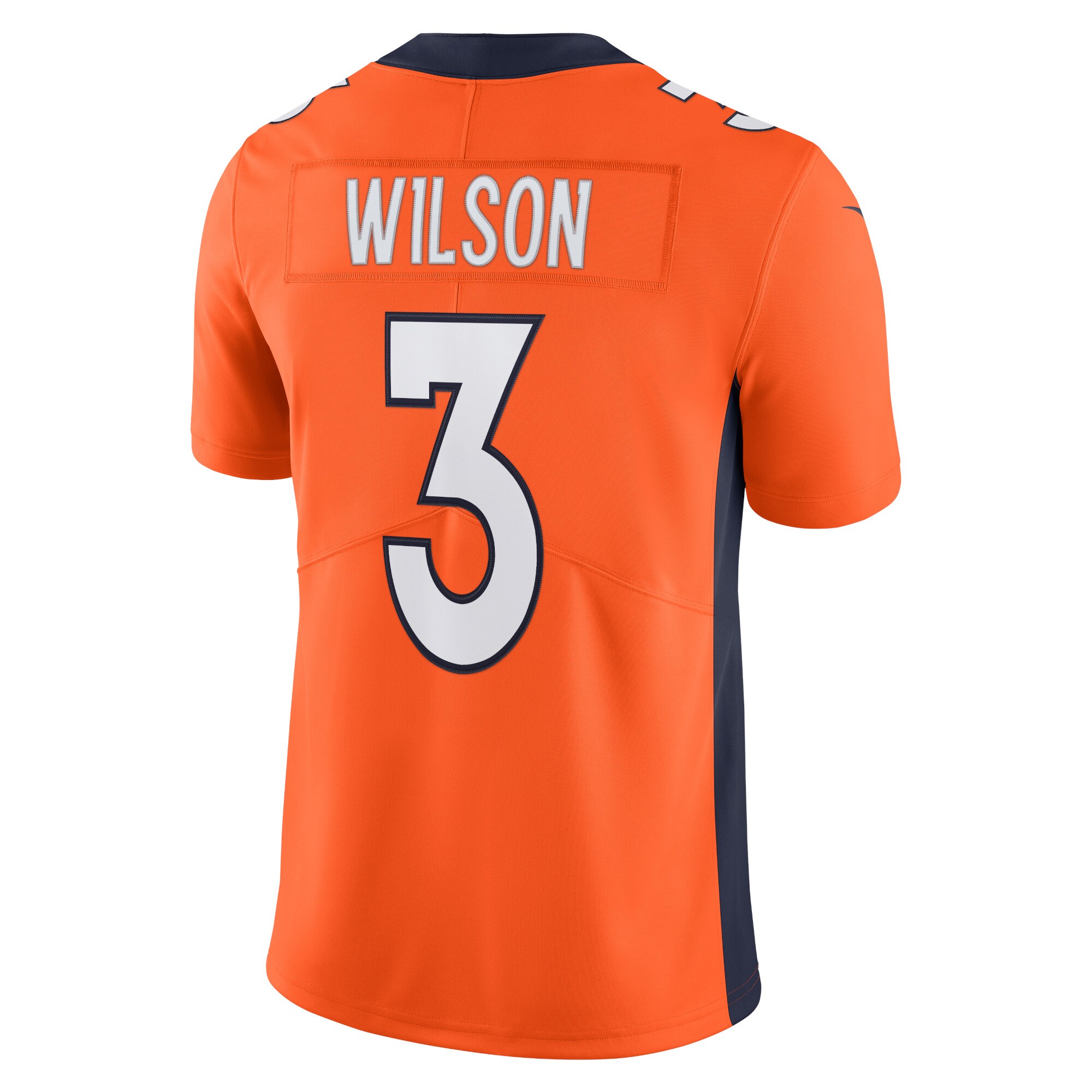 Russell Wilson Denver Broncos  Team Vapor Limited Jersey - Orange