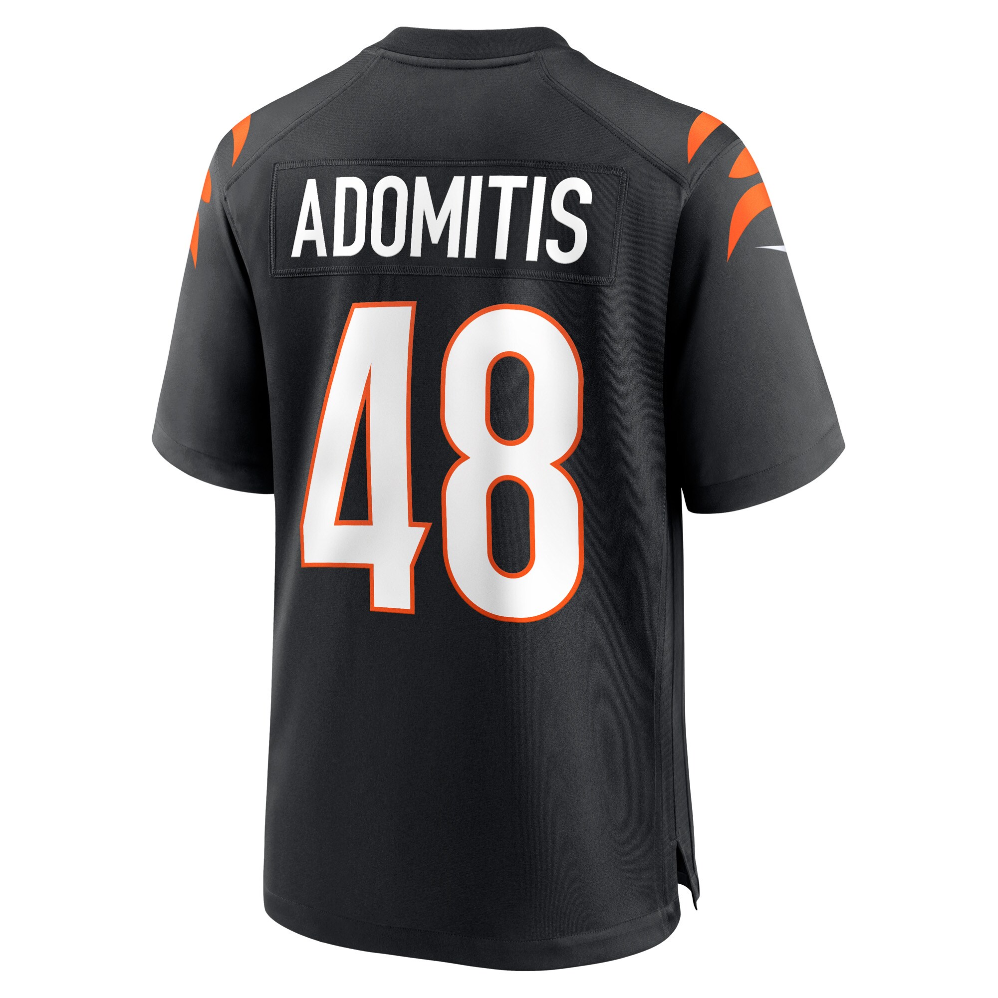 Cal Adomitis Cincinnati Bengals  Game Player Jersey - Black