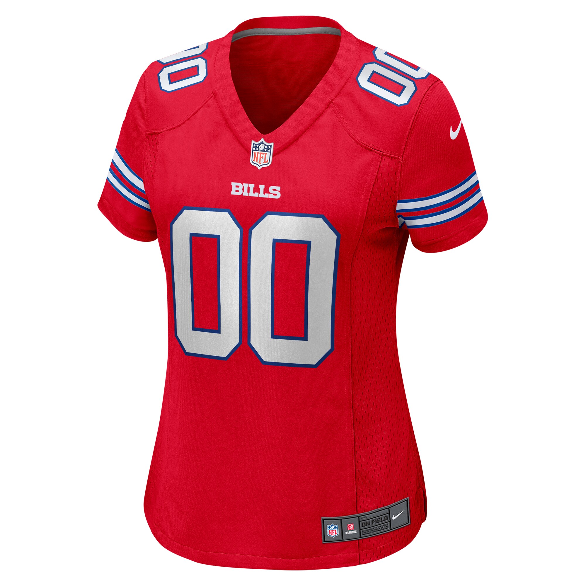 Buffalo Bills  Women's Alternate Custom Game Jersey - Red