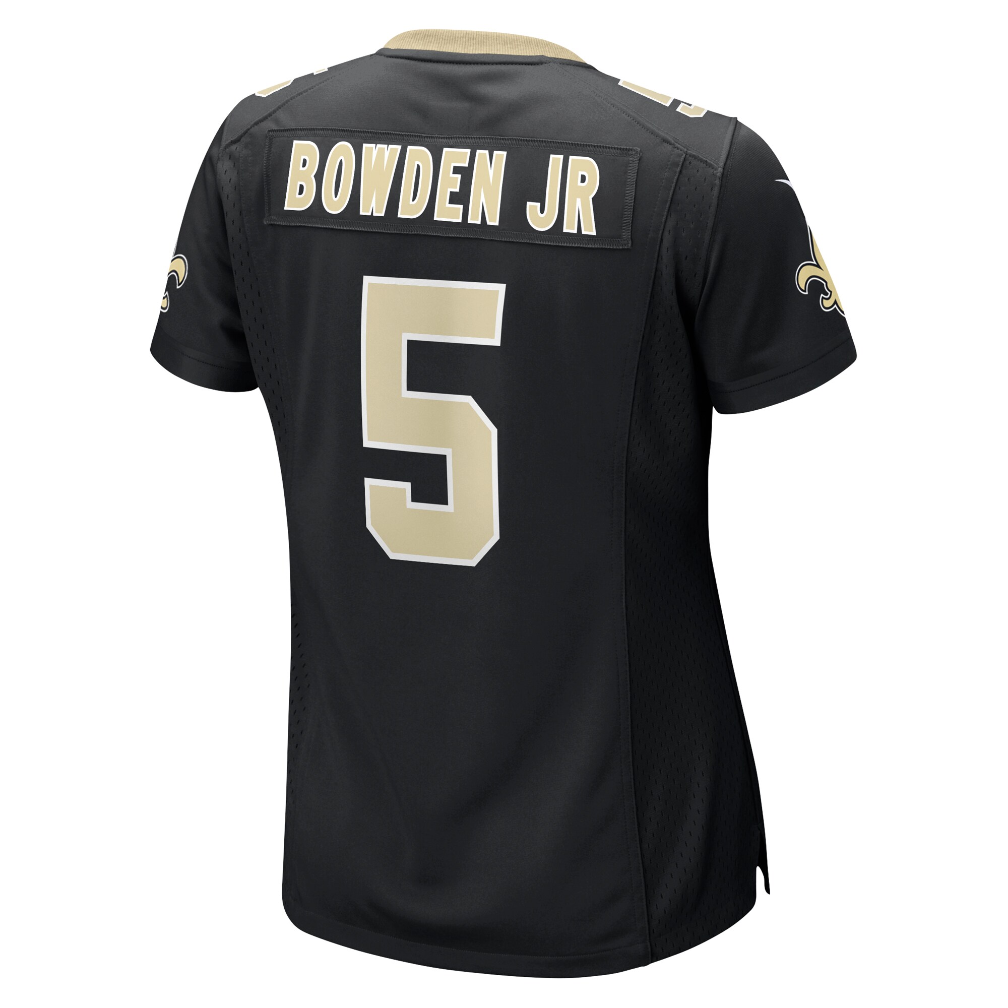 Lynn Bowden Jr. New Orleans Saints  Women's Team Game Jersey -  Black