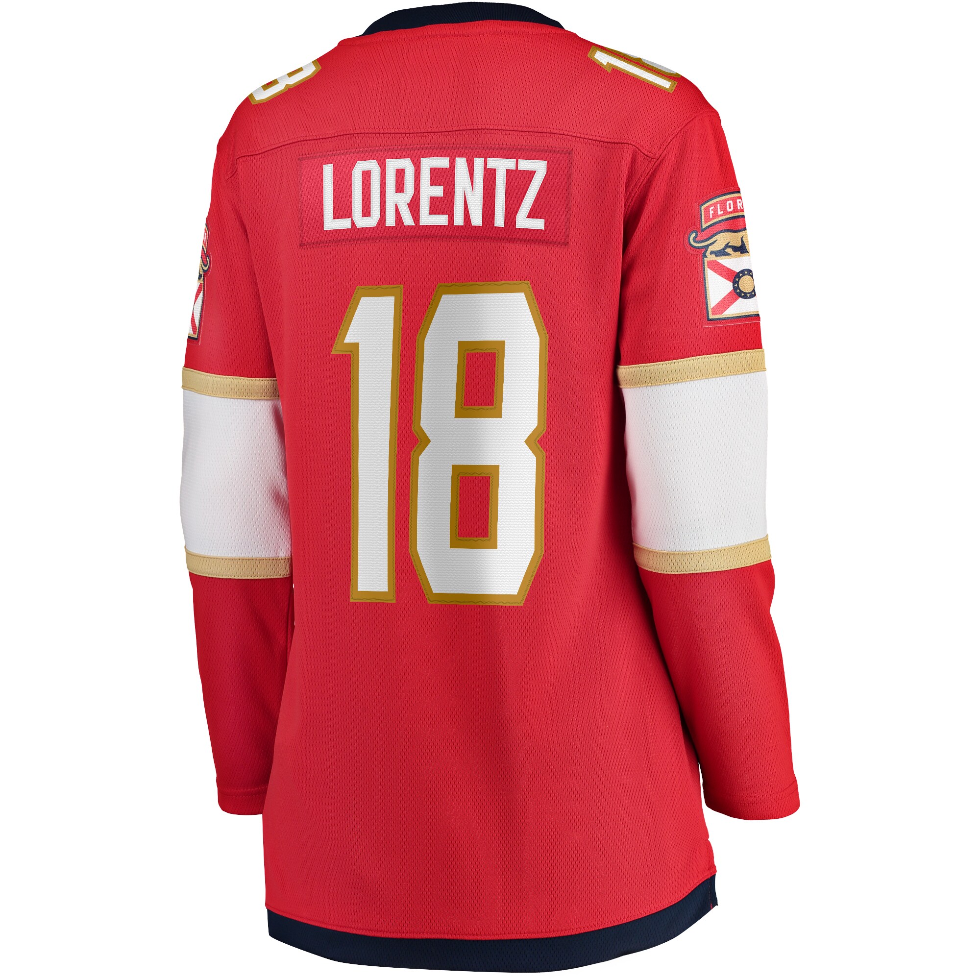Steven Lorentz Florida Panthers Fanatics Women's Home Breakaway Player Jersey - Red
