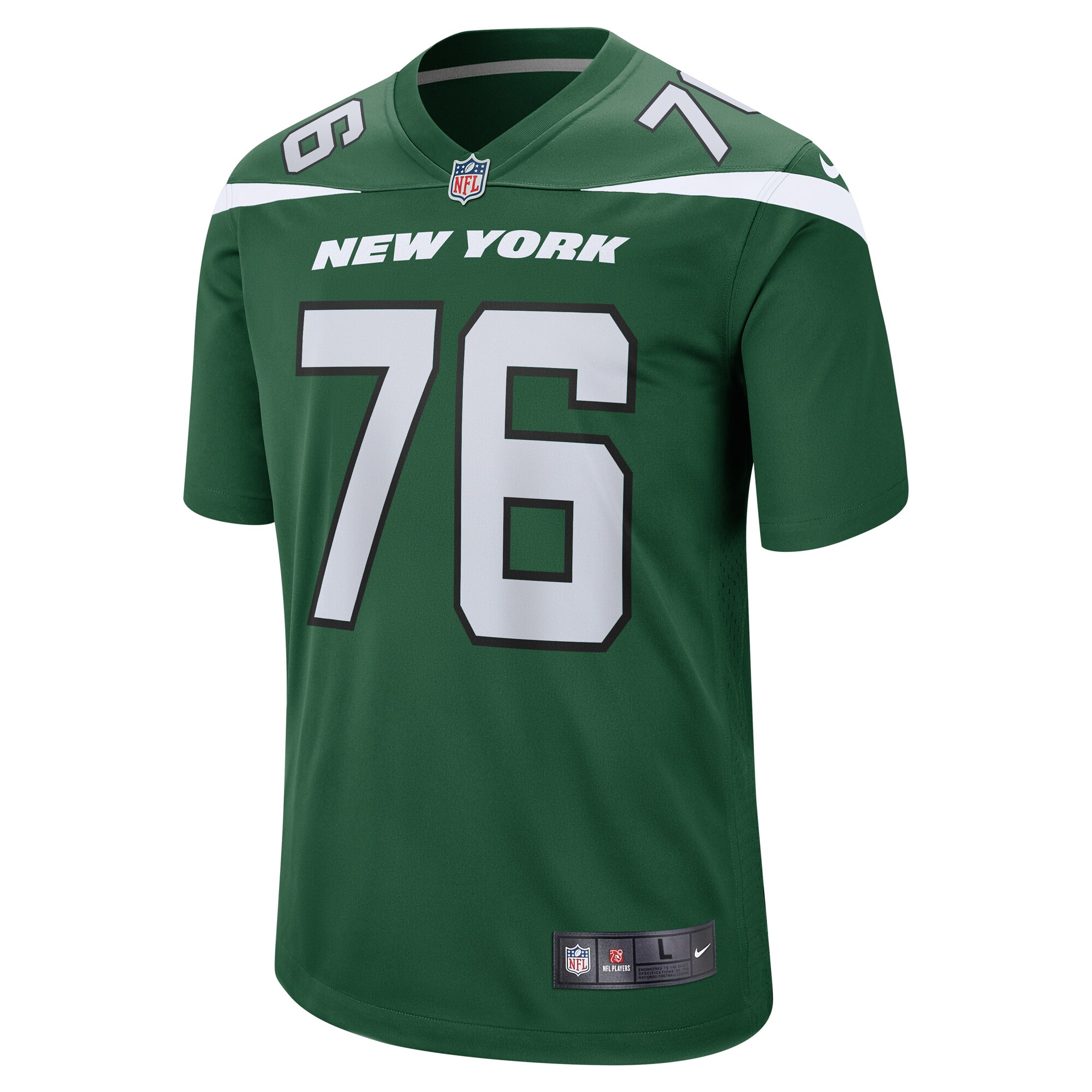 Duane Brown New York Jets  Team Game Jersey - Gotham Green