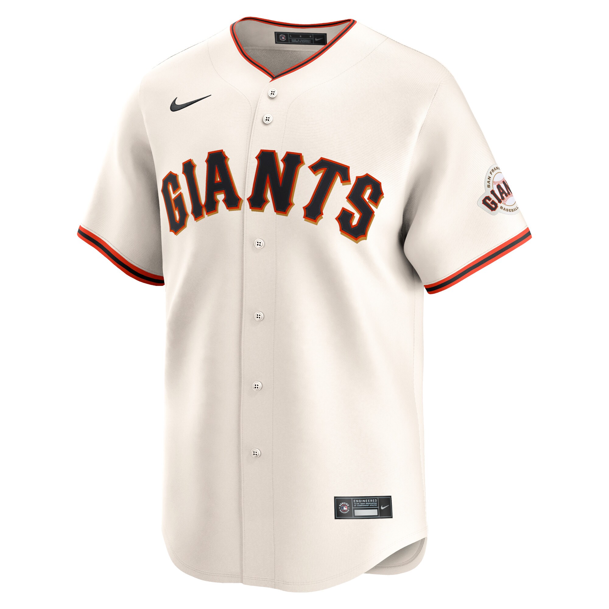 San Francisco Giants  Youth Home Limited Jersey - Cream