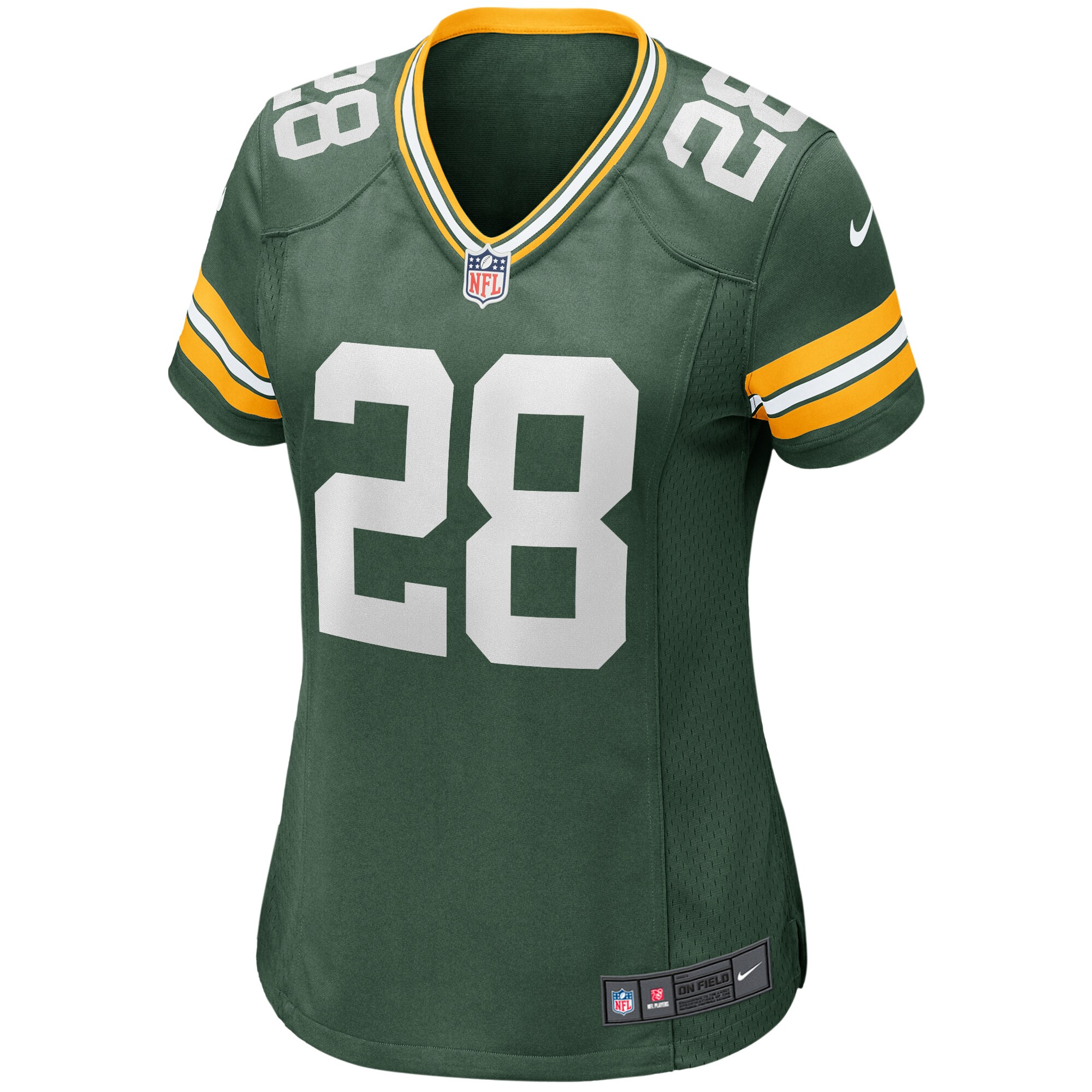 AJ Dillon Green Bay Packers  Women's Player Game Jersey - Green