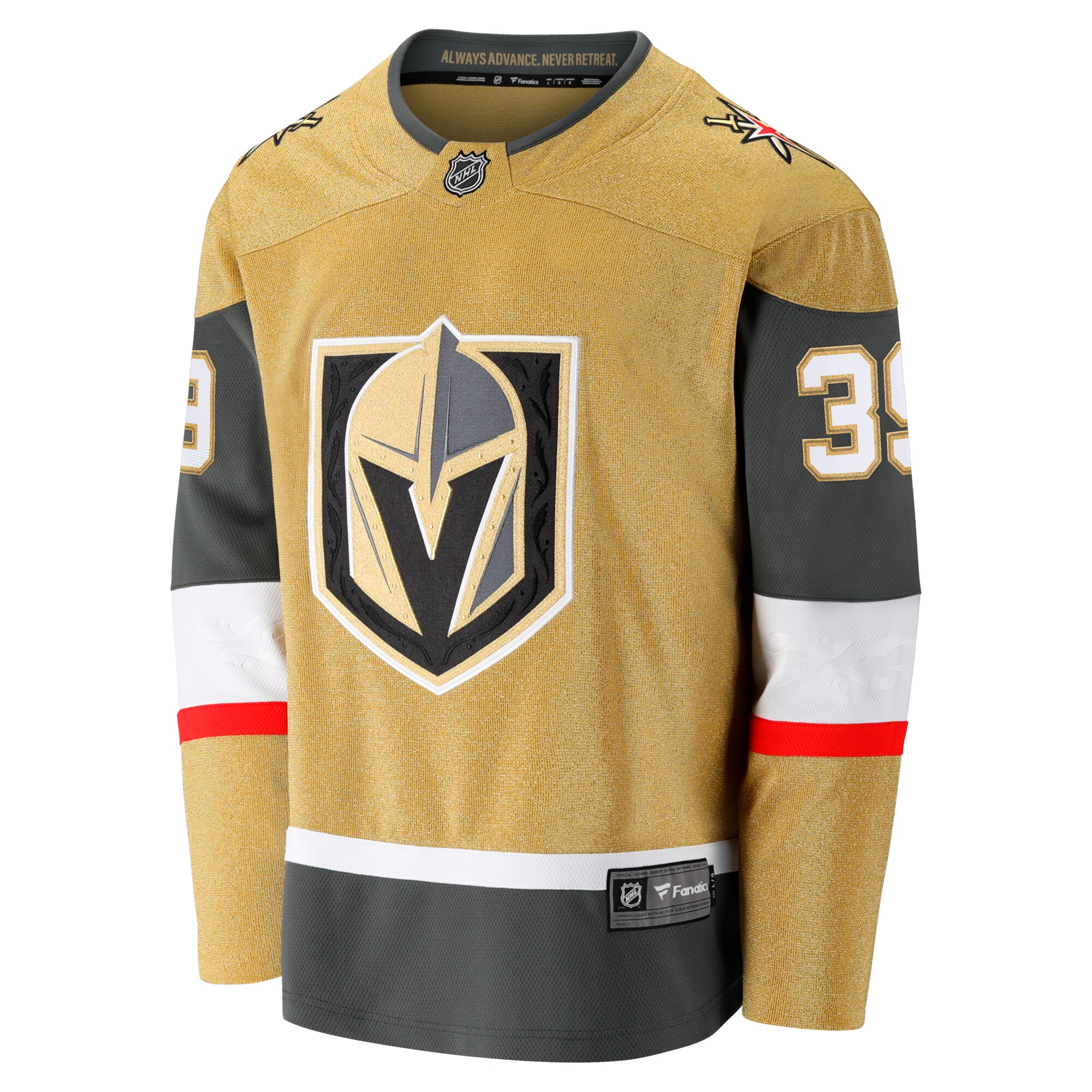 Anthony Mantha Vegas Golden Knights Fanatics Home Breakaway Jersey - Gold