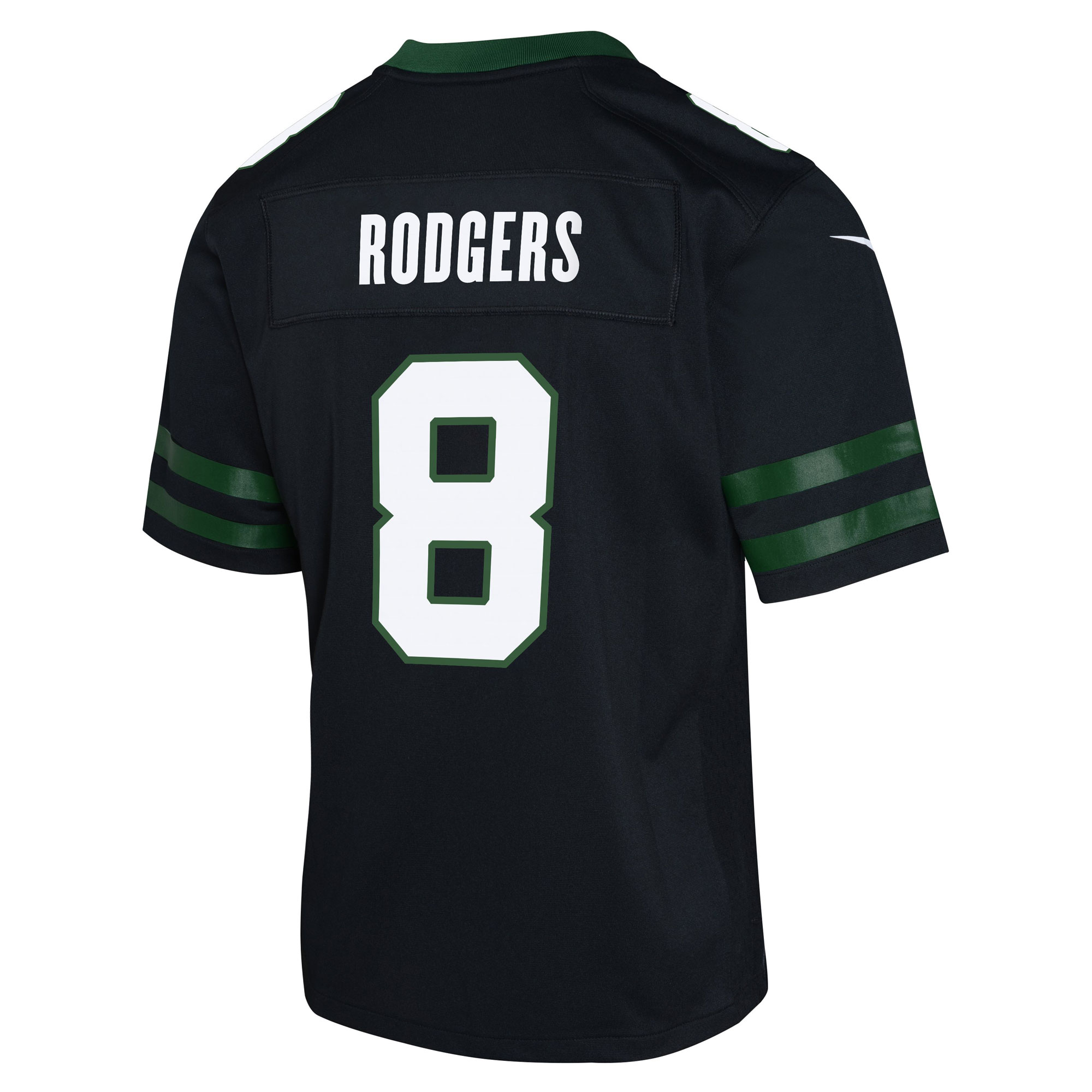 Aaron Rodgers New York Jets  Youth Alternate Game Jersey - Legacy Black