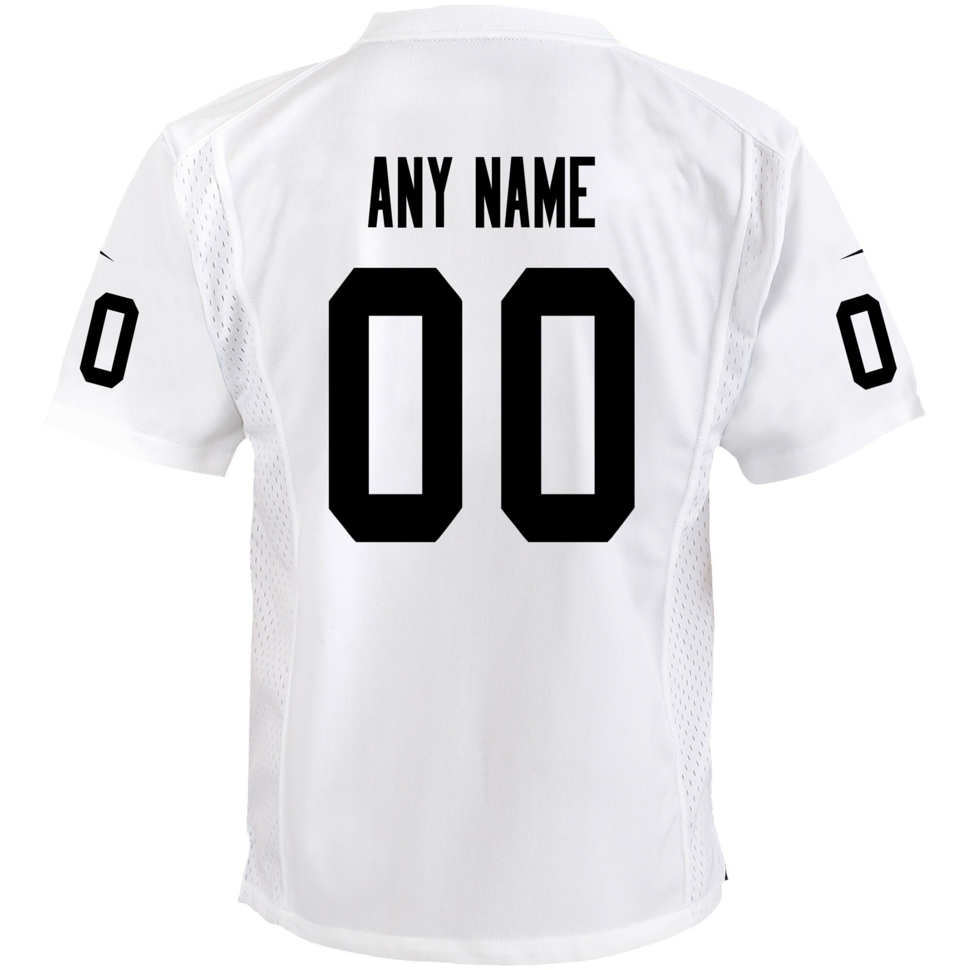 Las Vegas Raiders  Youth Team Custom Game Jersey - White
