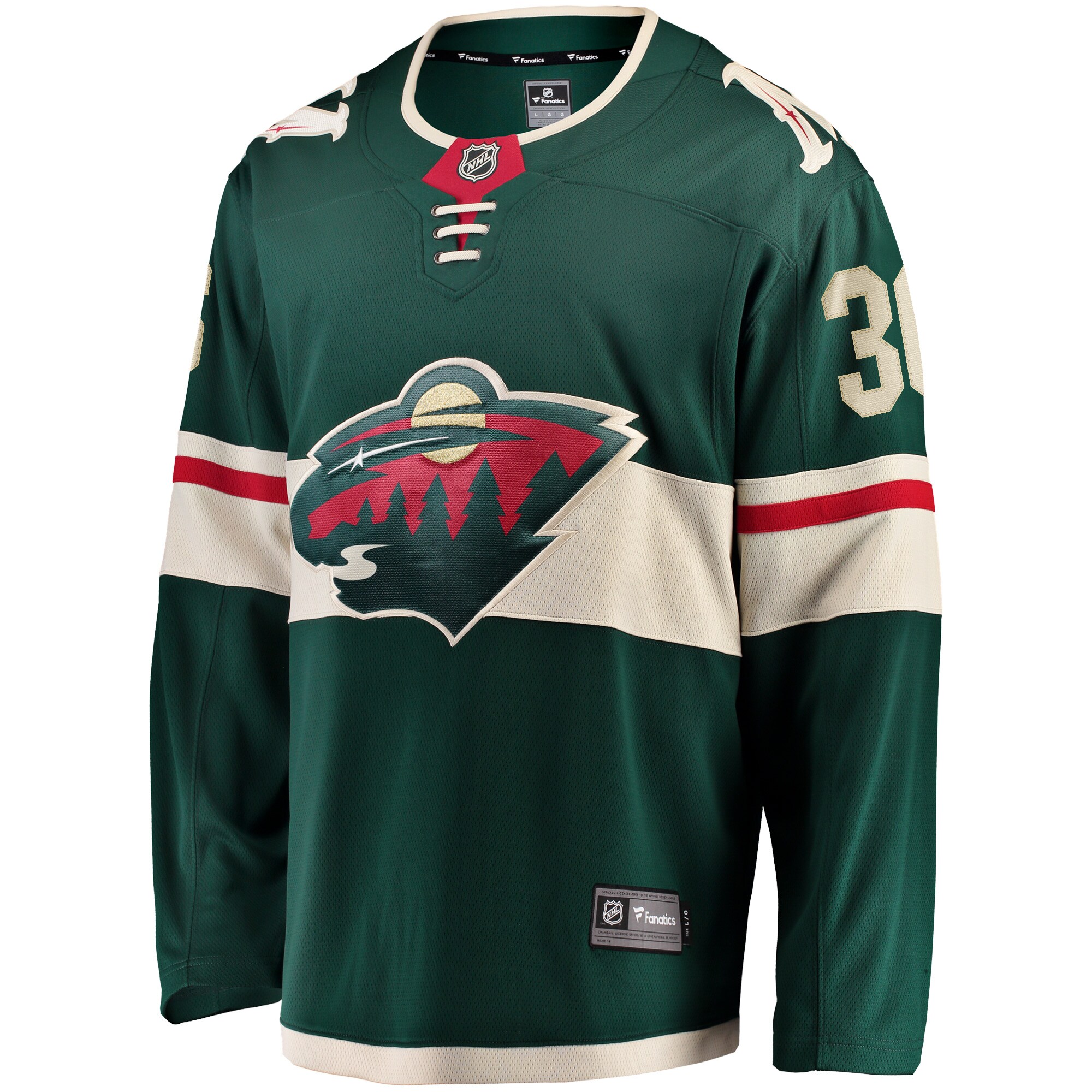 Mats Zuccarello Minnesota Wild Fanatics Team Color Breakaway Player Jersey - Green