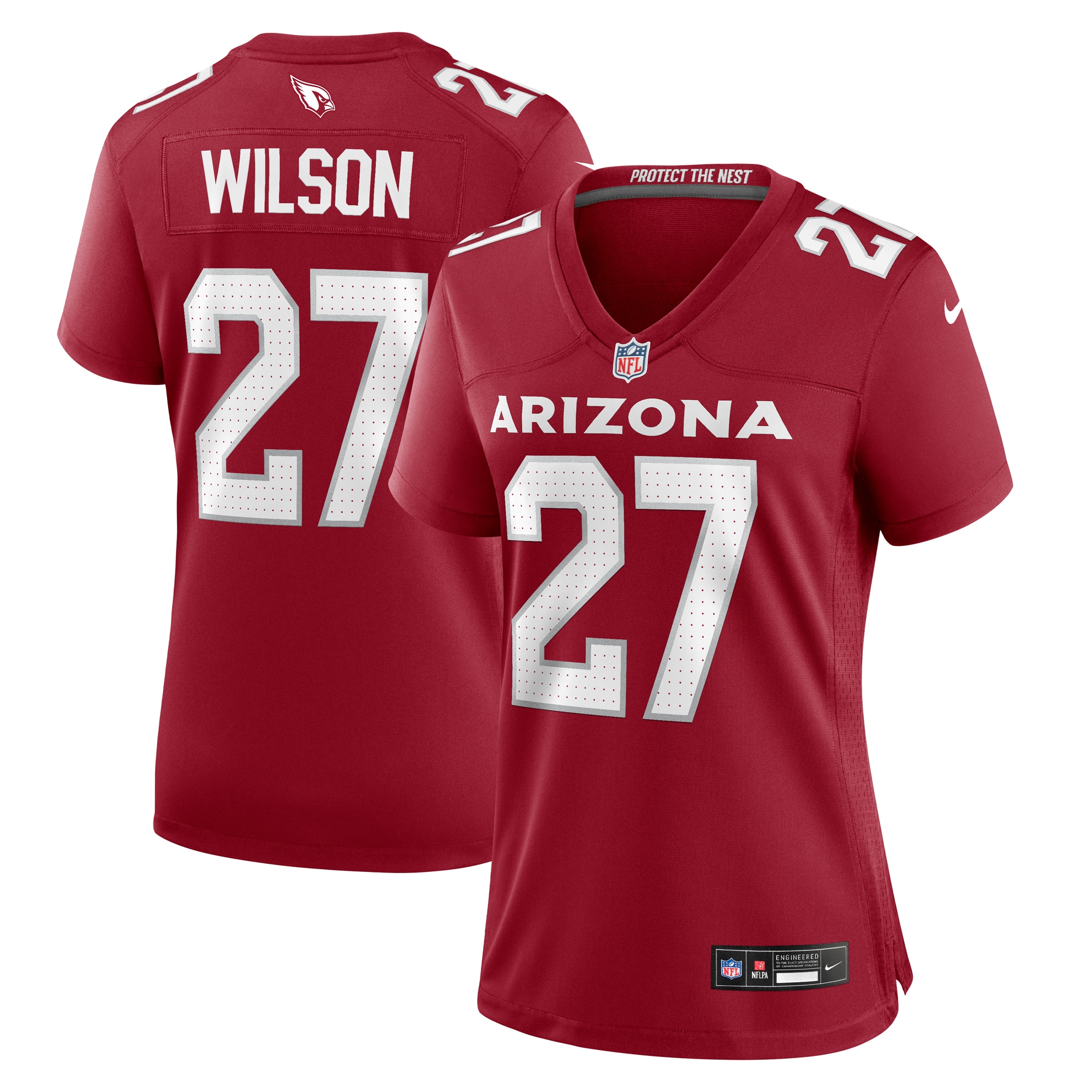 Divaad Wilson Arizona Cardinals  Women's Team Game Jersey -  Cardinal