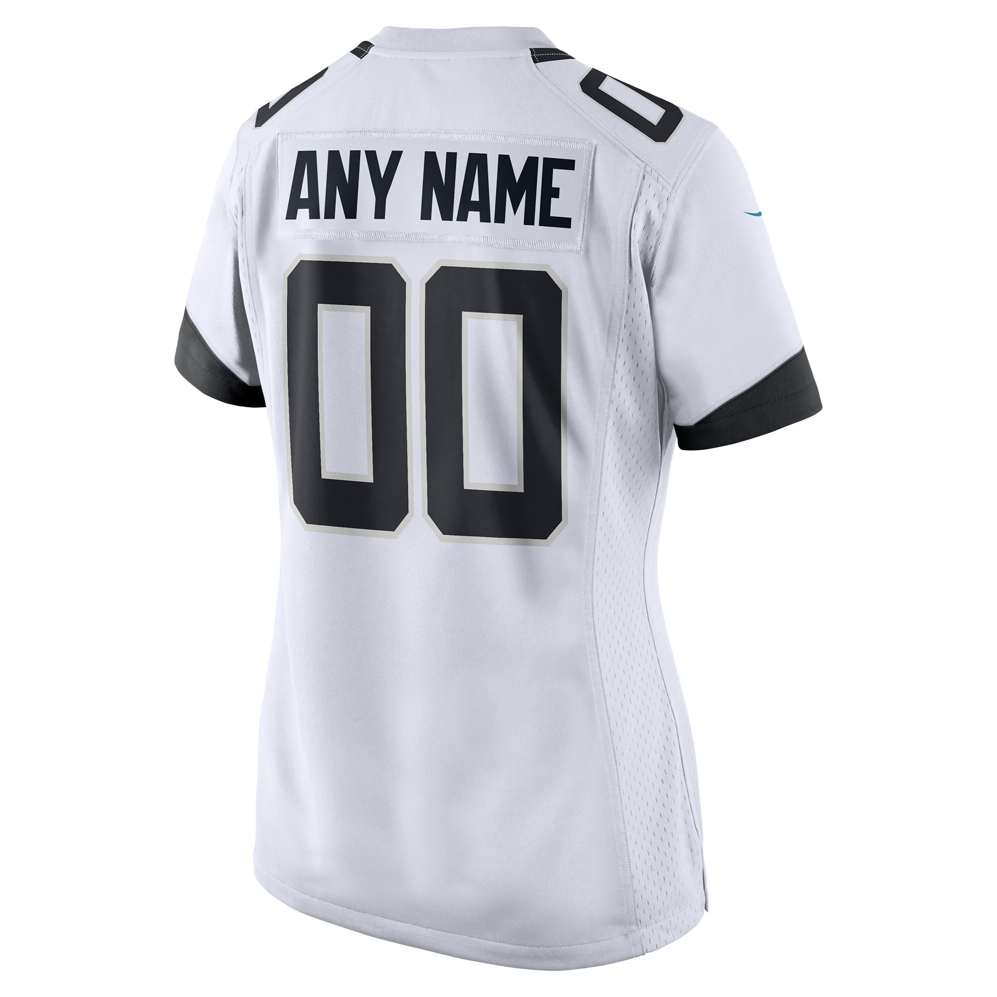 Jacksonville Jaguars  Women's Custom Game Jersey - White