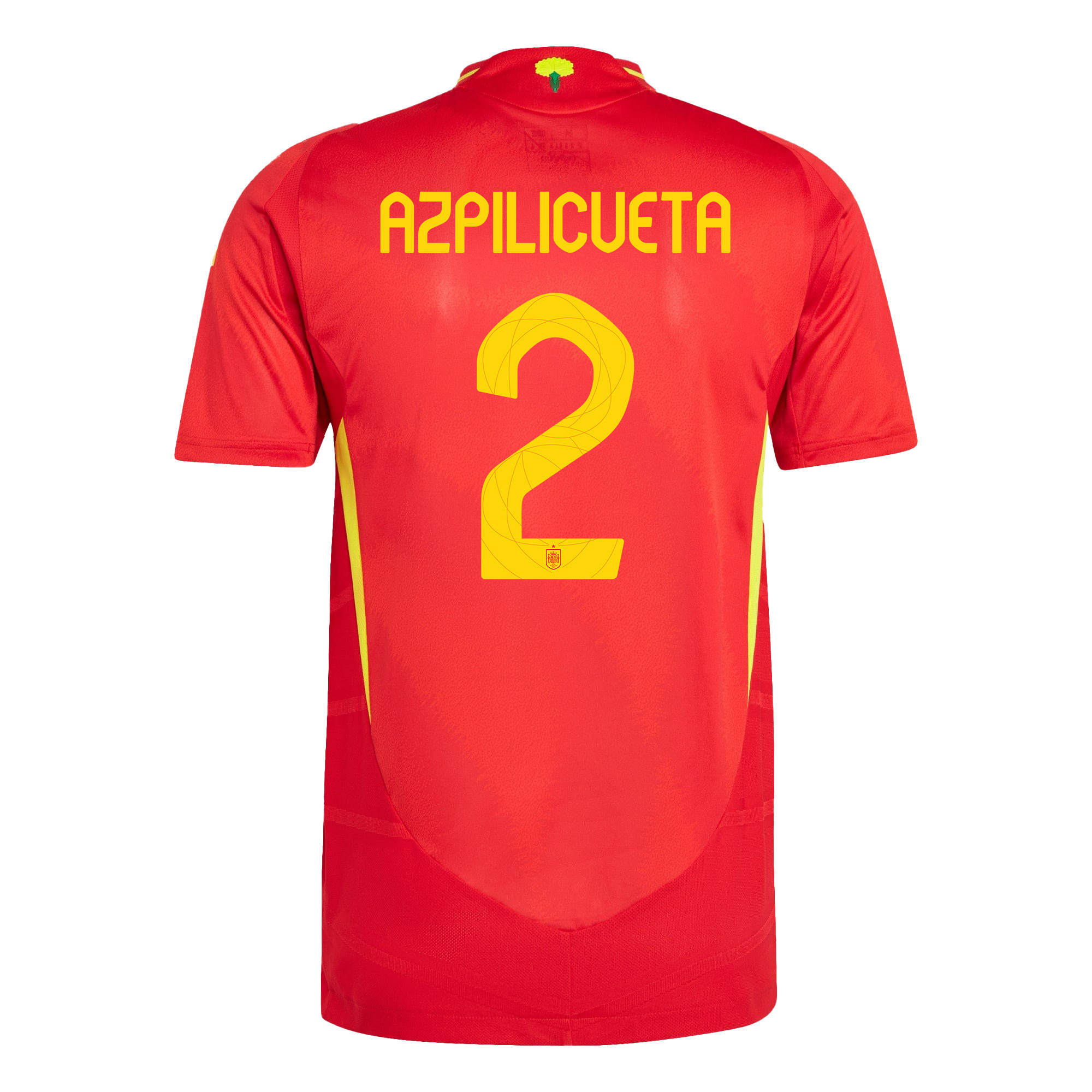 César Azpilicueta 2 Spain National Team 2024 Home Men Jersey - Red