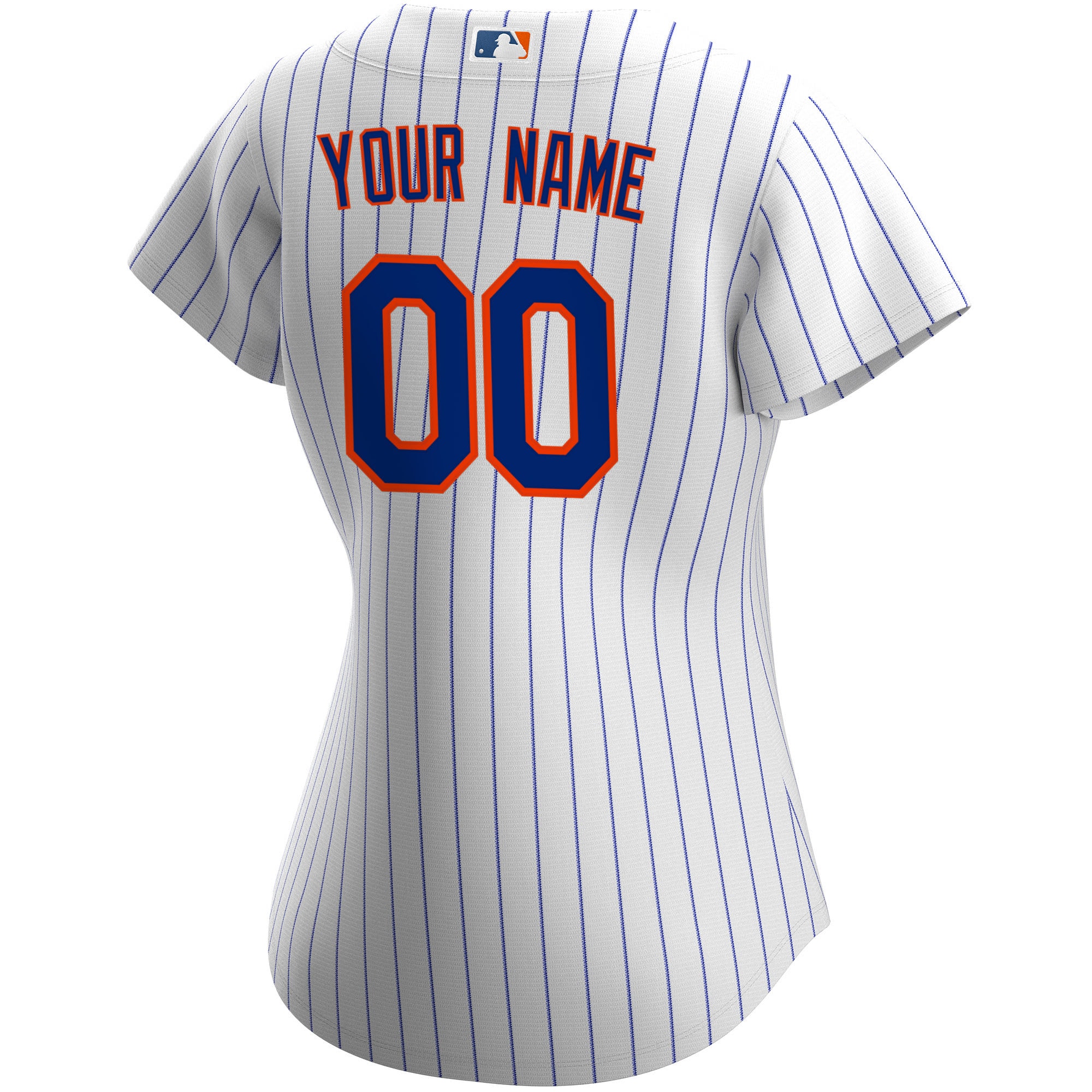 New York Mets  Women's Home Replica Custom Jersey - White
