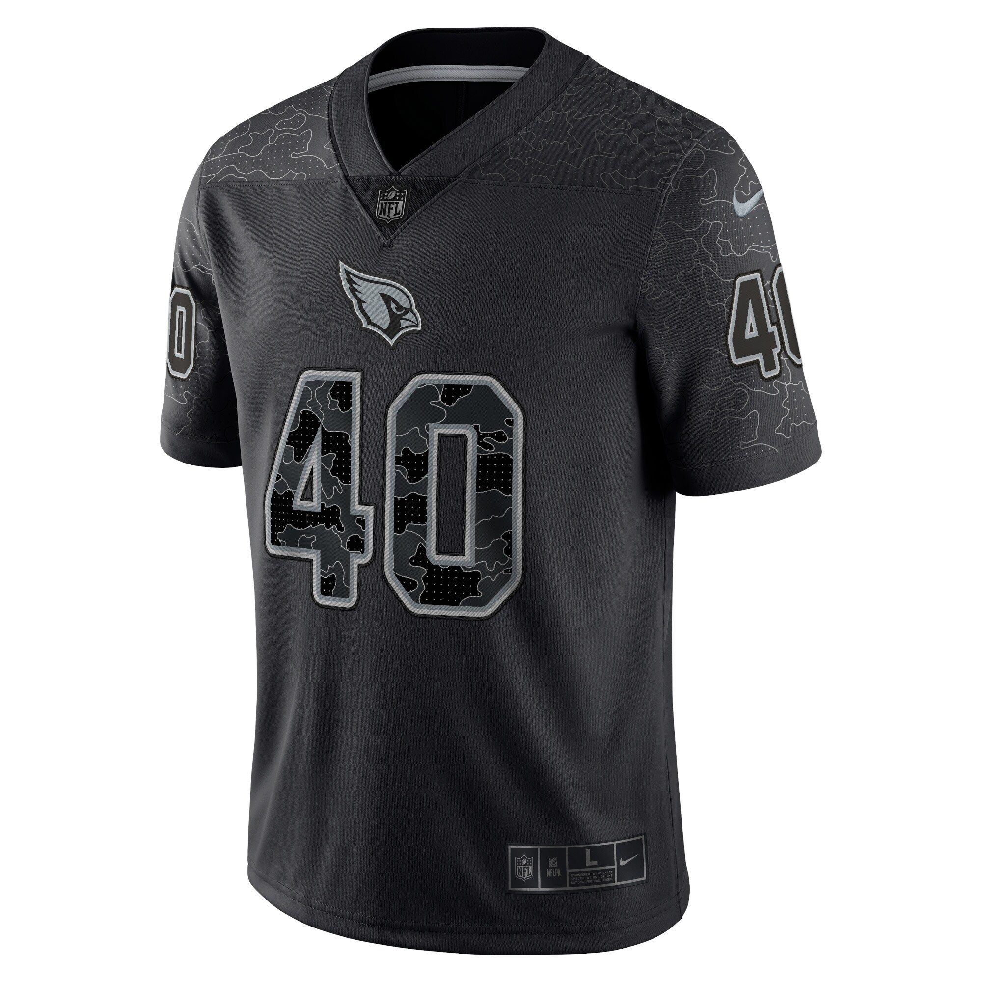 Pat Tillman Arizona Cardinals  Retired Player RFLCTV Limited Jersey - Black