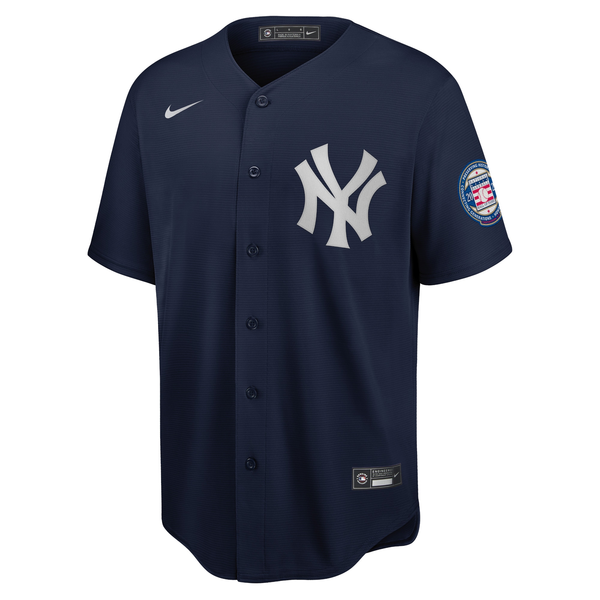 Derek Jeter New York Yankees  2020 Hall of Fame Induction Alternate Replica Player Jersey - Navy