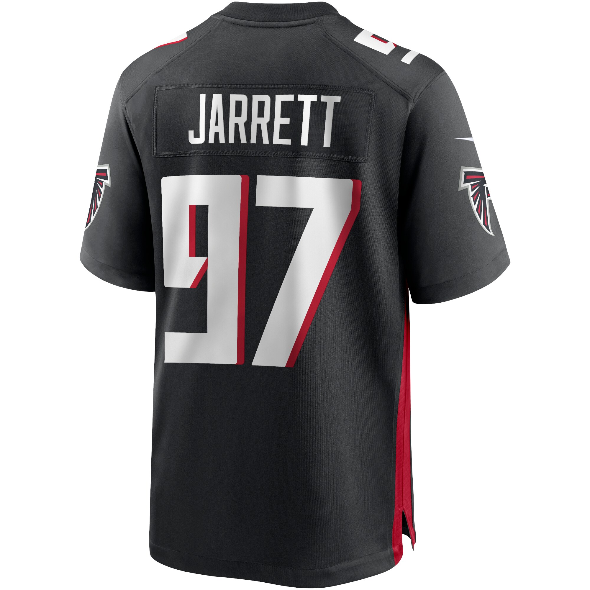 Grady Jarrett Atlanta Falcons  Game Player Jersey - Black