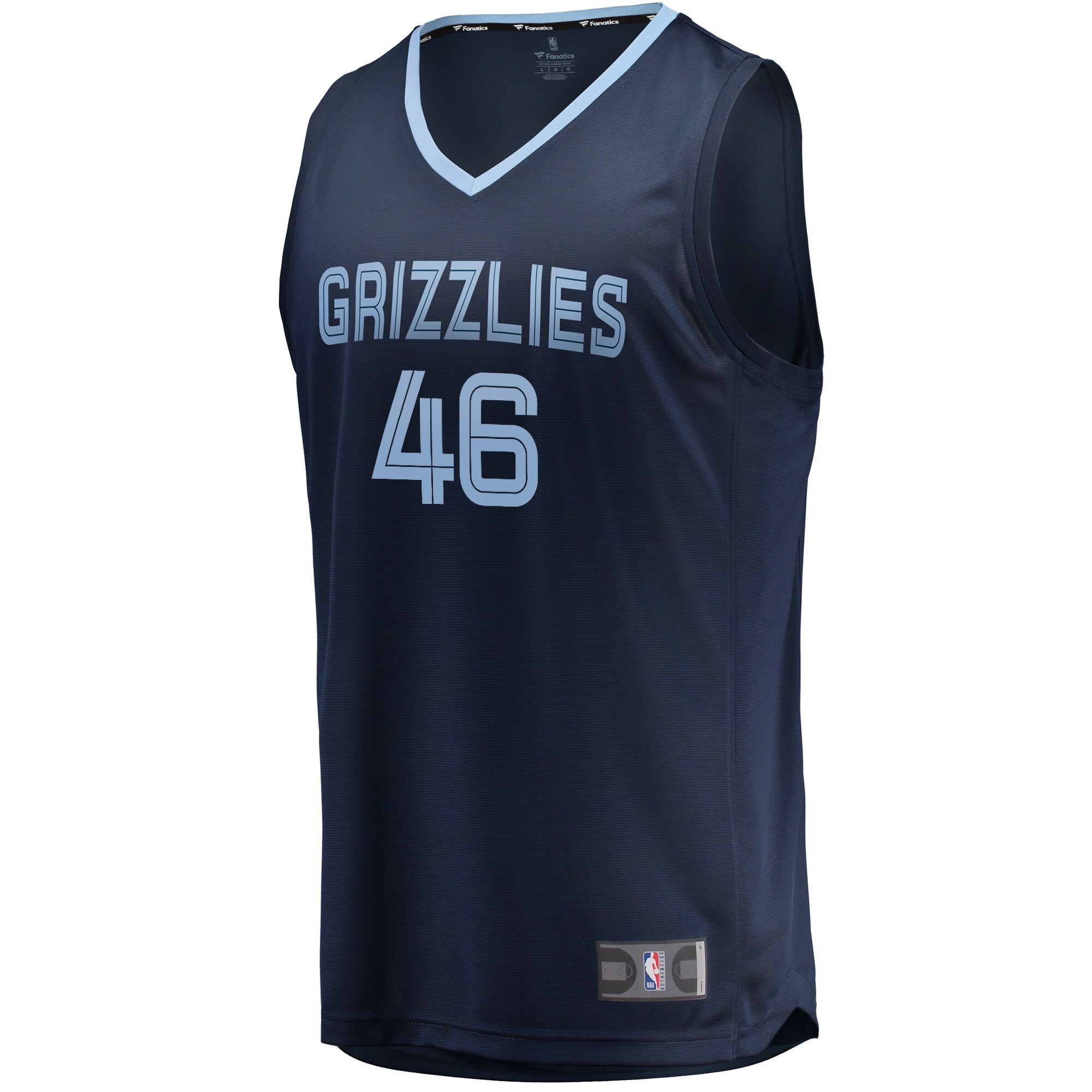 John Konchar Memphis Grizzlies Fanatics Fast Break Replica Jersey Navy - Icon Edition