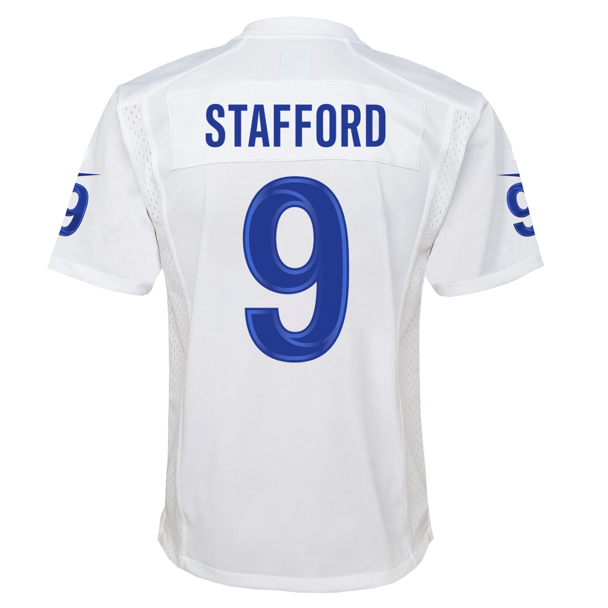 Matthew Stafford Los Angeles Rams  Youth Super Bowl LVI Game Patch Jersey - White