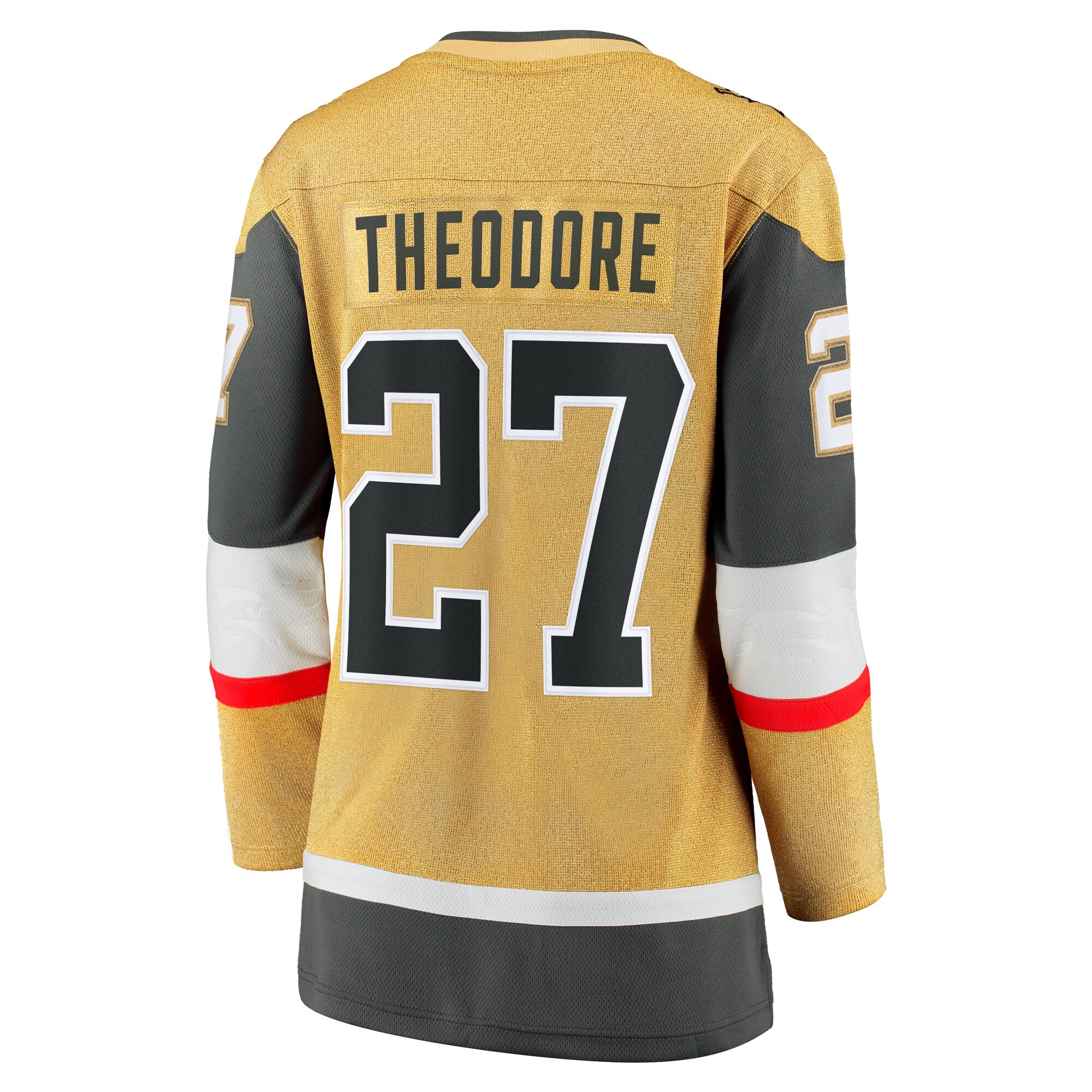 Shea Theodore Vegas Golden Knights Women's Fanatics Home Breakaway Jersey - Gold