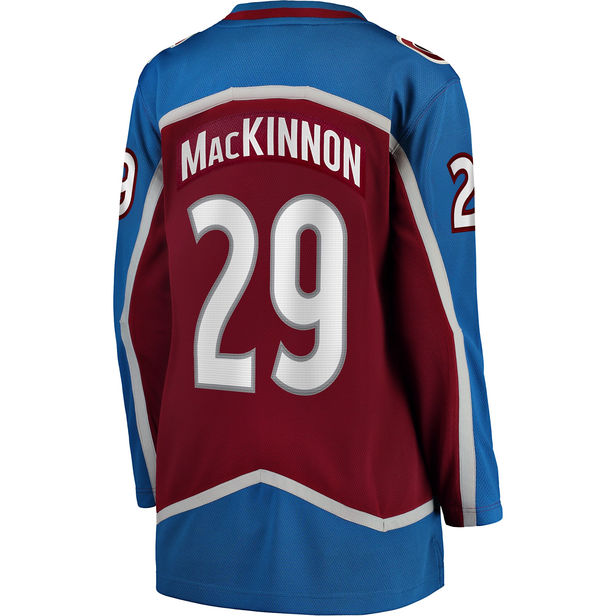 Nathan MacKinnon Colorado Avalanche Fanatics Women's Home Breakaway Player Jersey - Maroon
