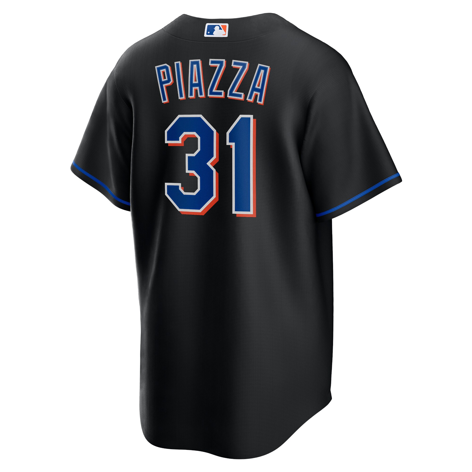 Mike Piazza New York Mets  2022 Alternate Replica Player Jersey - Black