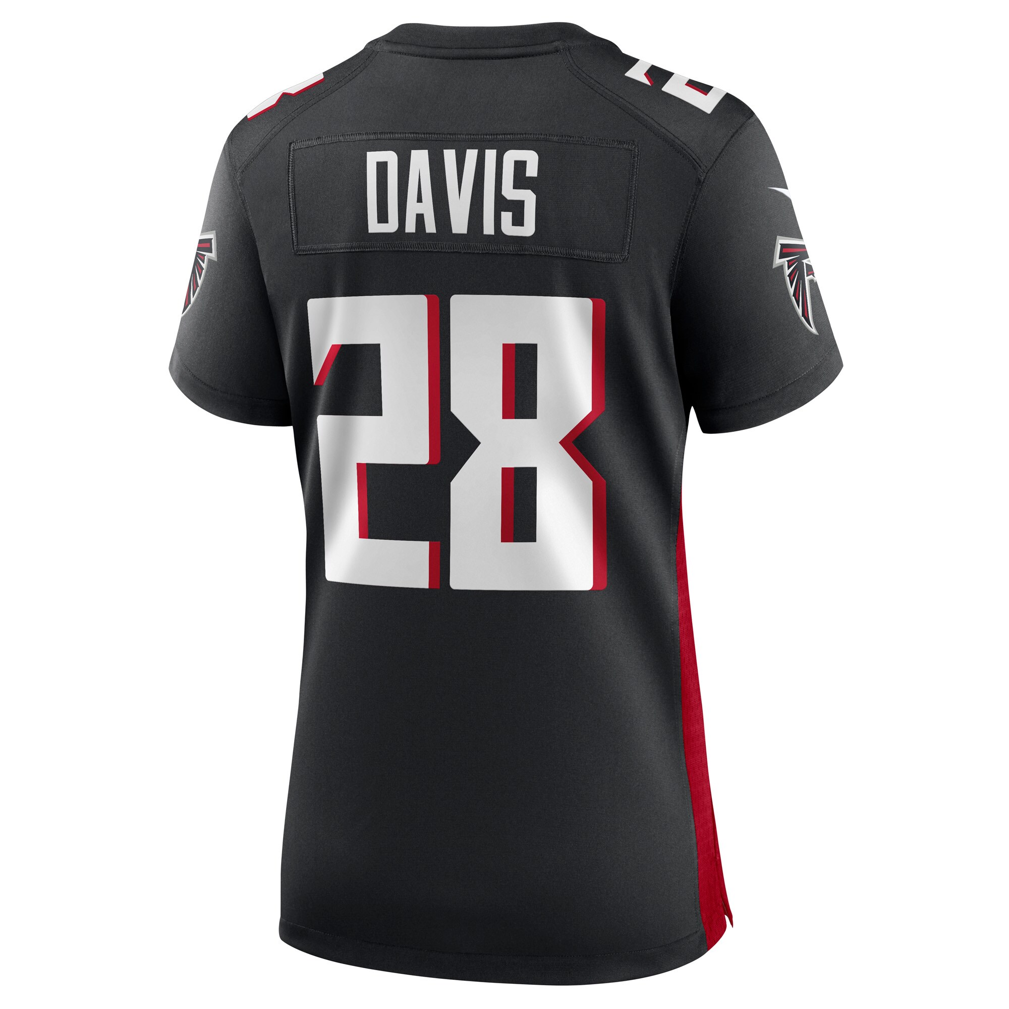 Mike Davis Atlanta Falcons  Women's Game Player Jersey - Black