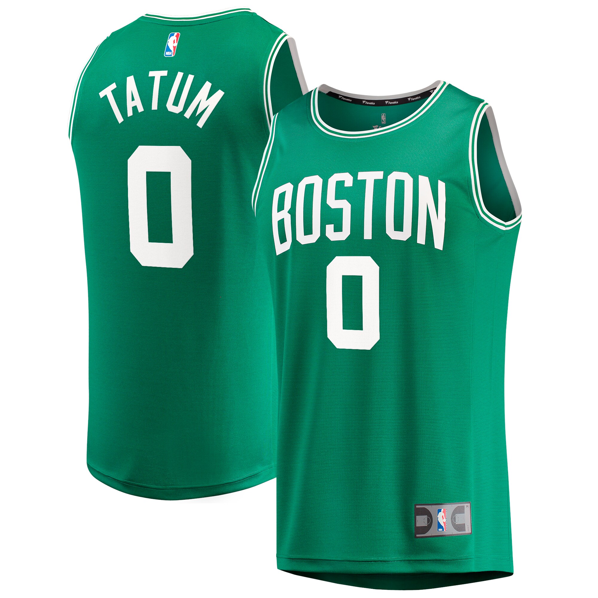 Jayson Tatum Boston Celtics Fanatics Fast Break Replica Jersey - Icon Edition - Kelly Green