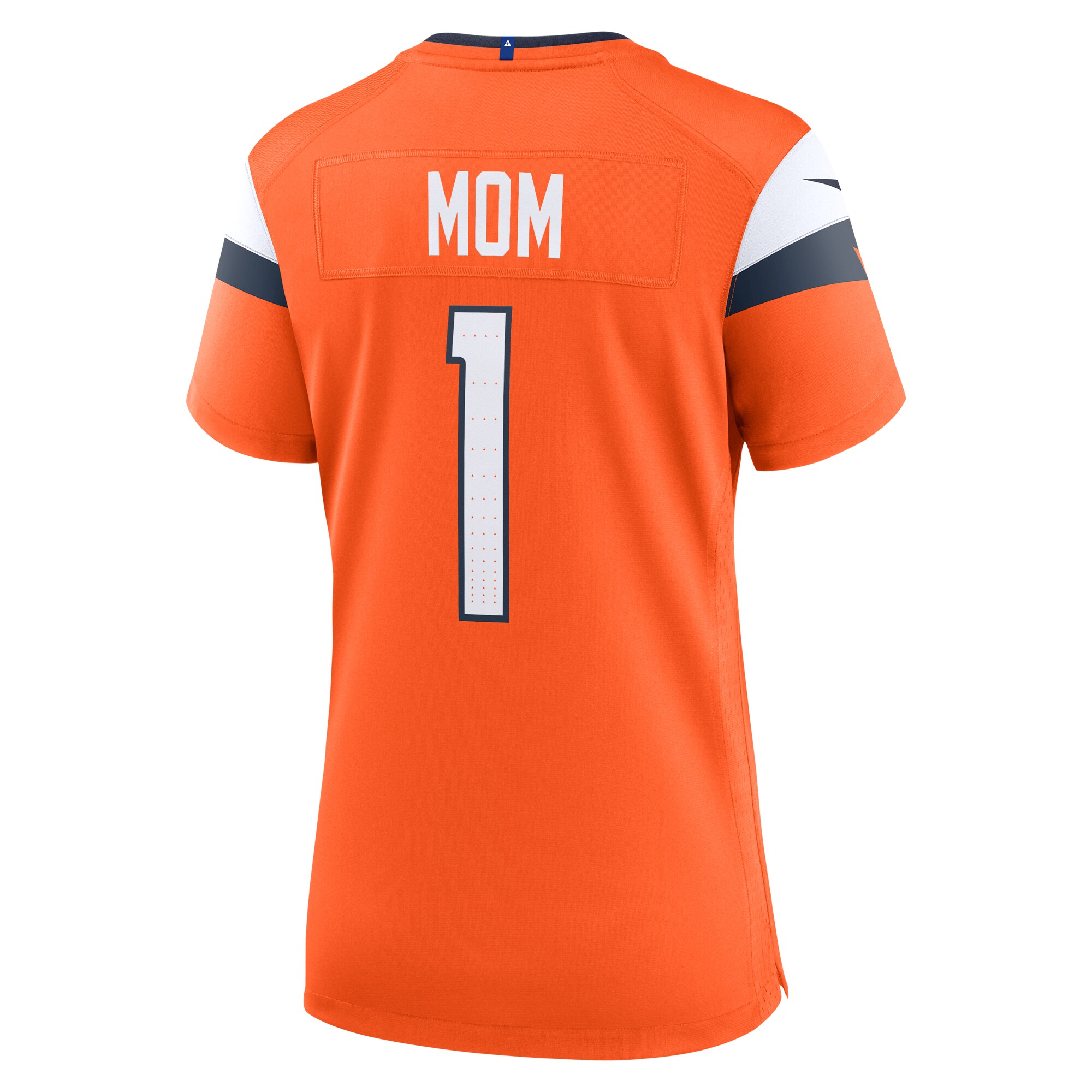 Denver Broncos  Women's #1 Mom Game Jersey - Orange