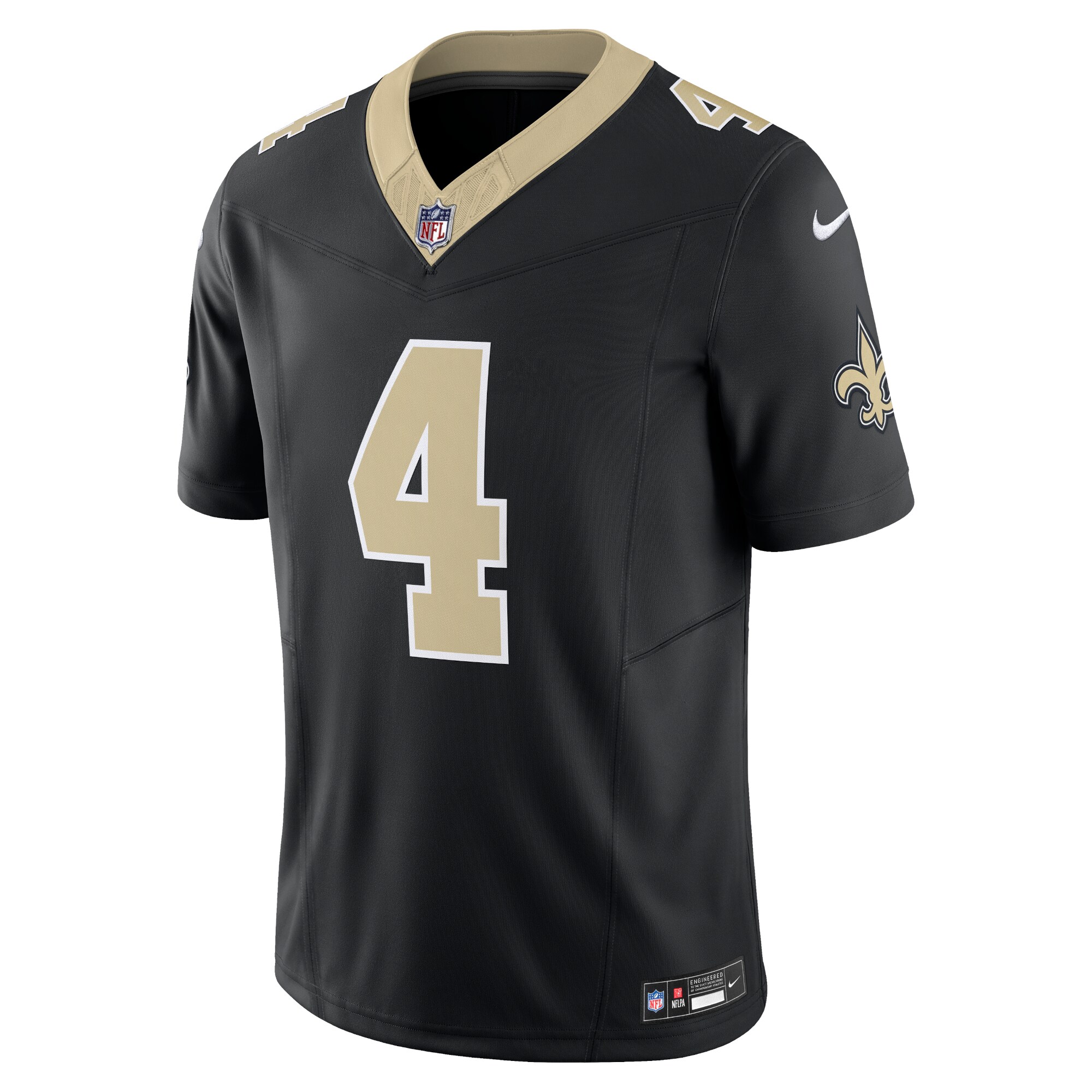 Derek Carr New Orleans Saints  Vapor F.U.S.E. Limited Jersey - Black