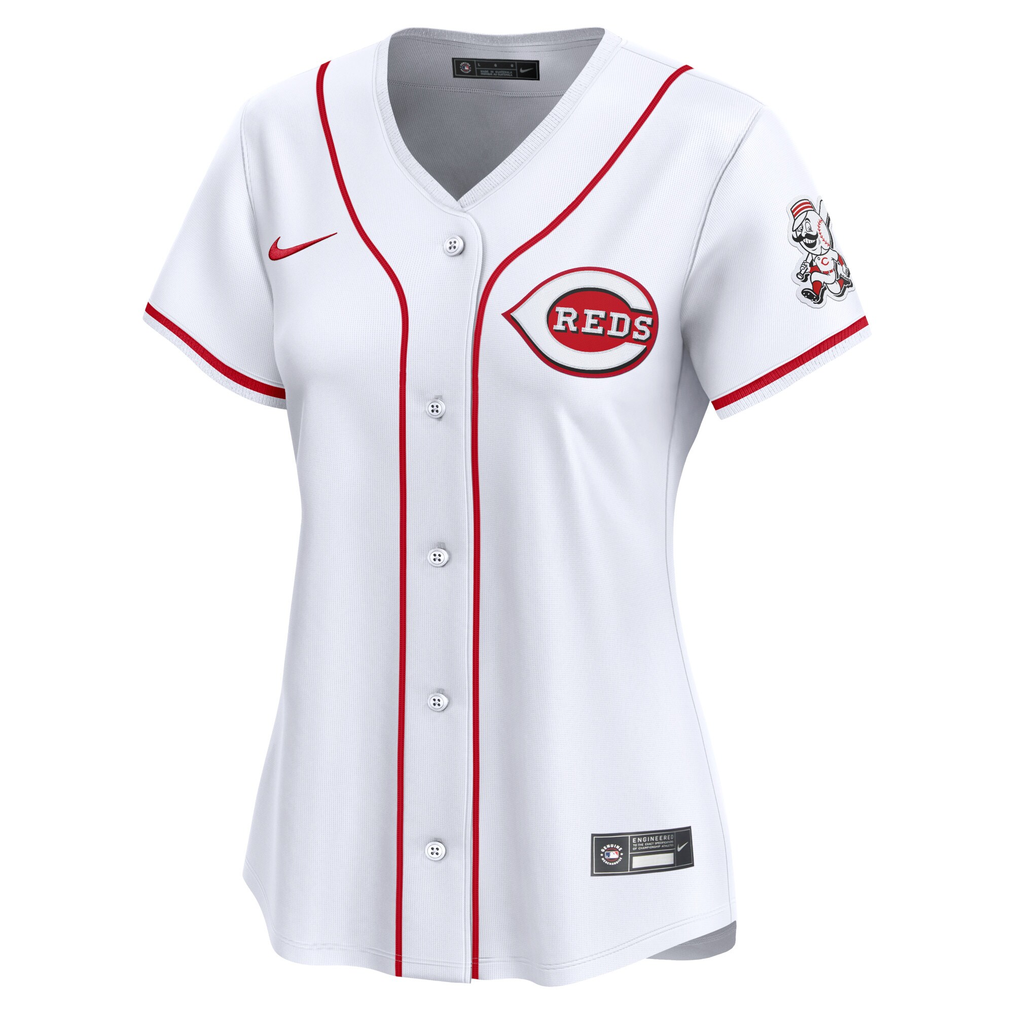 Cincinnati Reds  Women's Home Limited Jersey - White