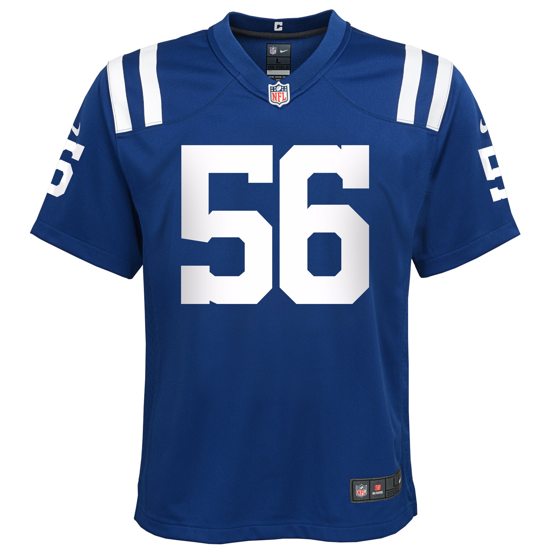 Quenton Nelson Indianapolis Colts  Youth Game Jersey - Royal