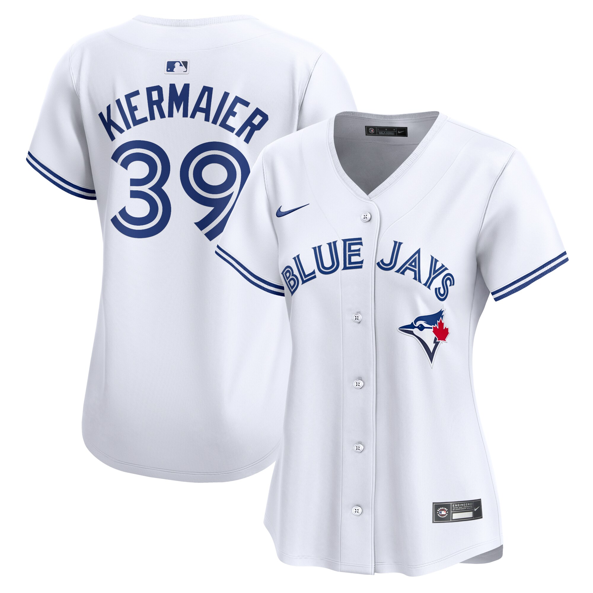 Kevin Kiermaier Toronto Blue Jays  Women's  Home Limited Player Jersey - White