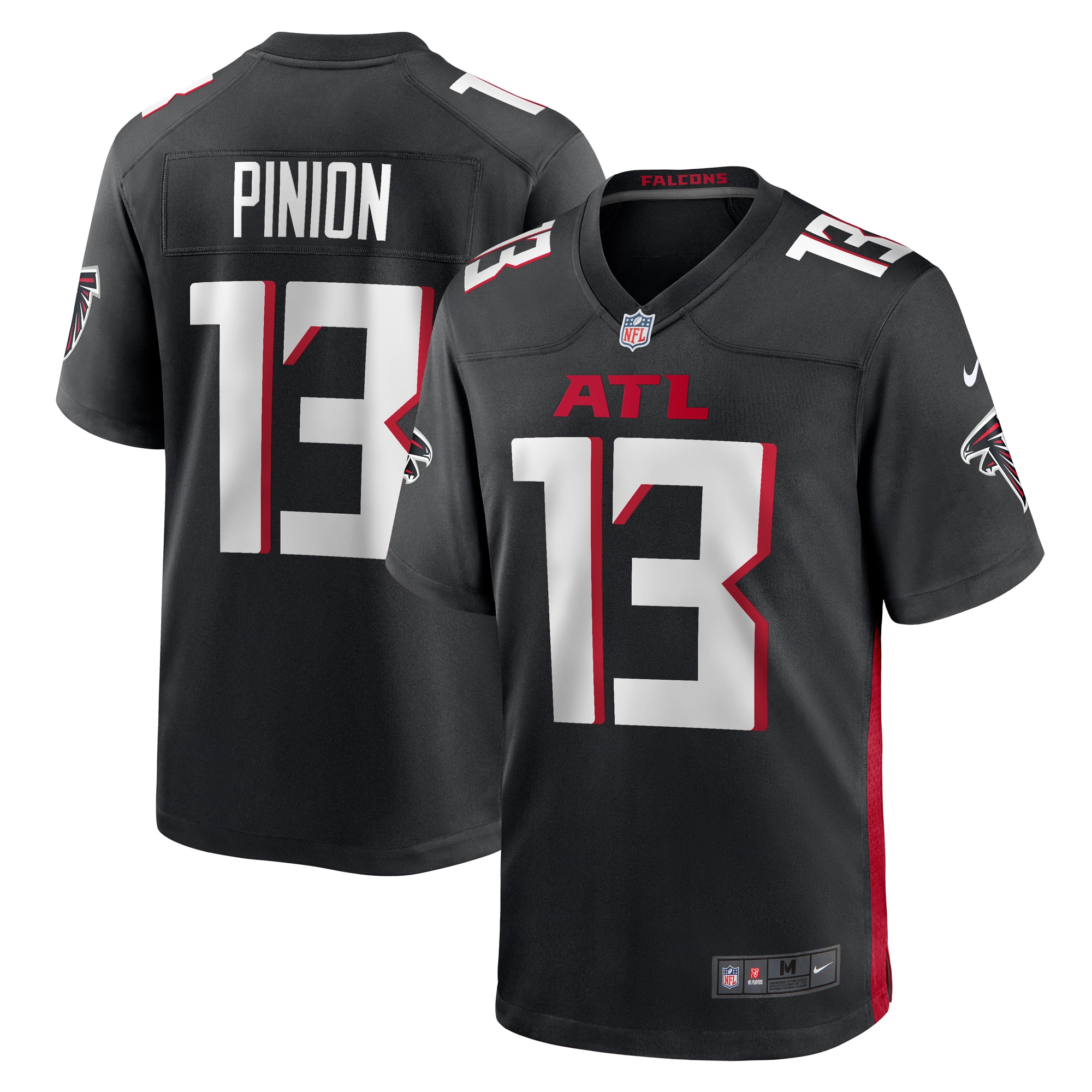 Bradley Pinion Atlanta Falcons  Game Player Jersey - Black