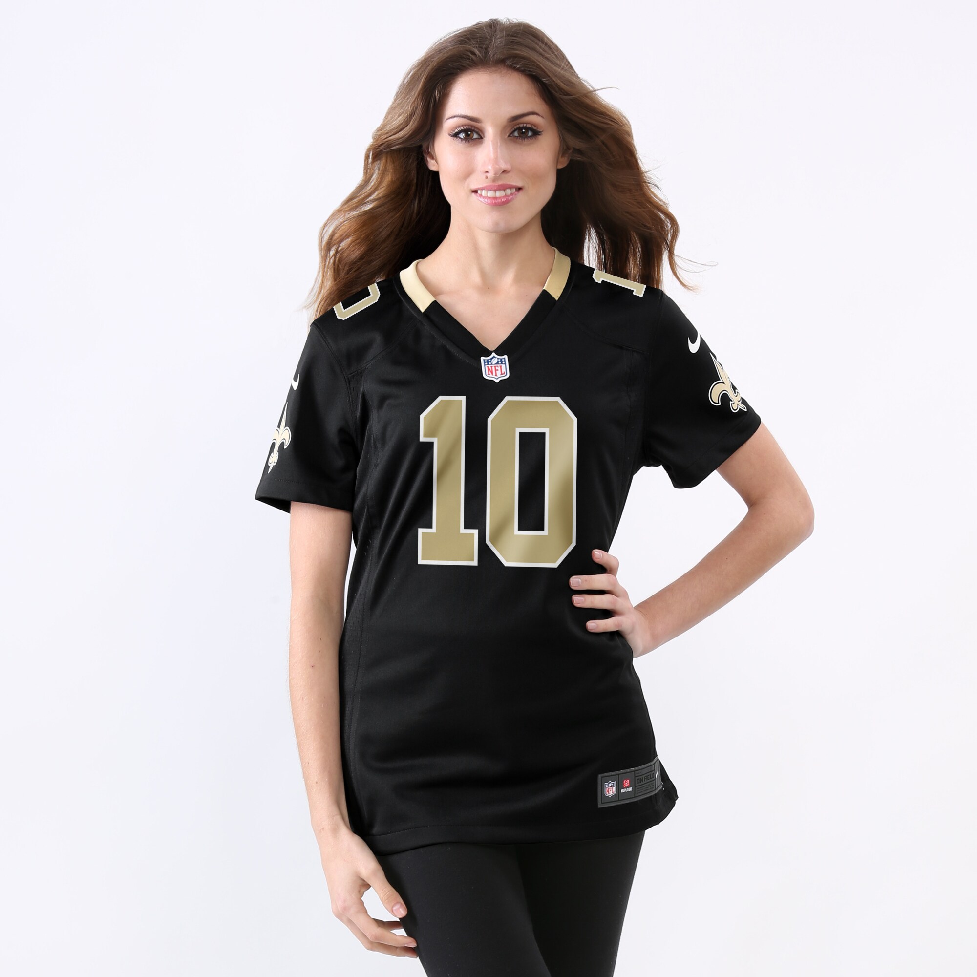Brandin Cooks New Orleans Saints  Womens Game Jersey - White