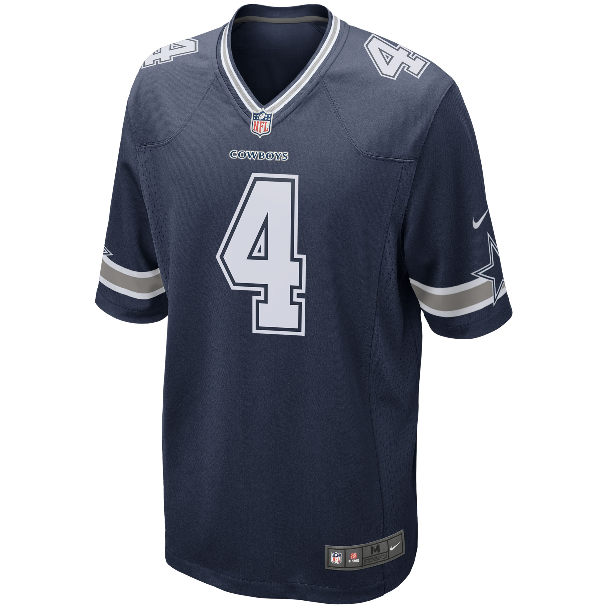 Dak Prescott Dallas Cowboys  Game Team Jersey - Navy