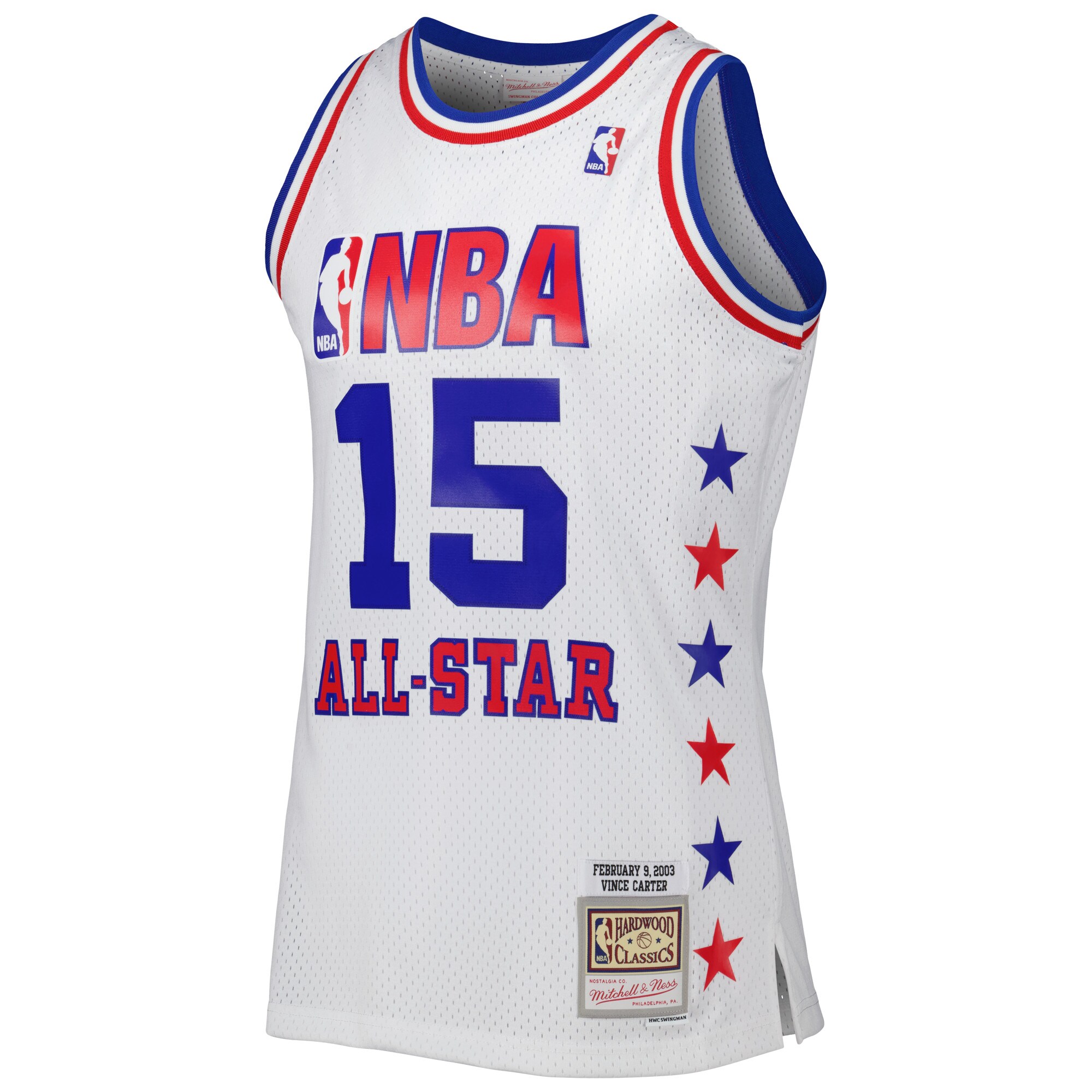 Vince Carter Eastern Conference Mitchell & Ness 2003 All Star Game Swingman Jersey - White