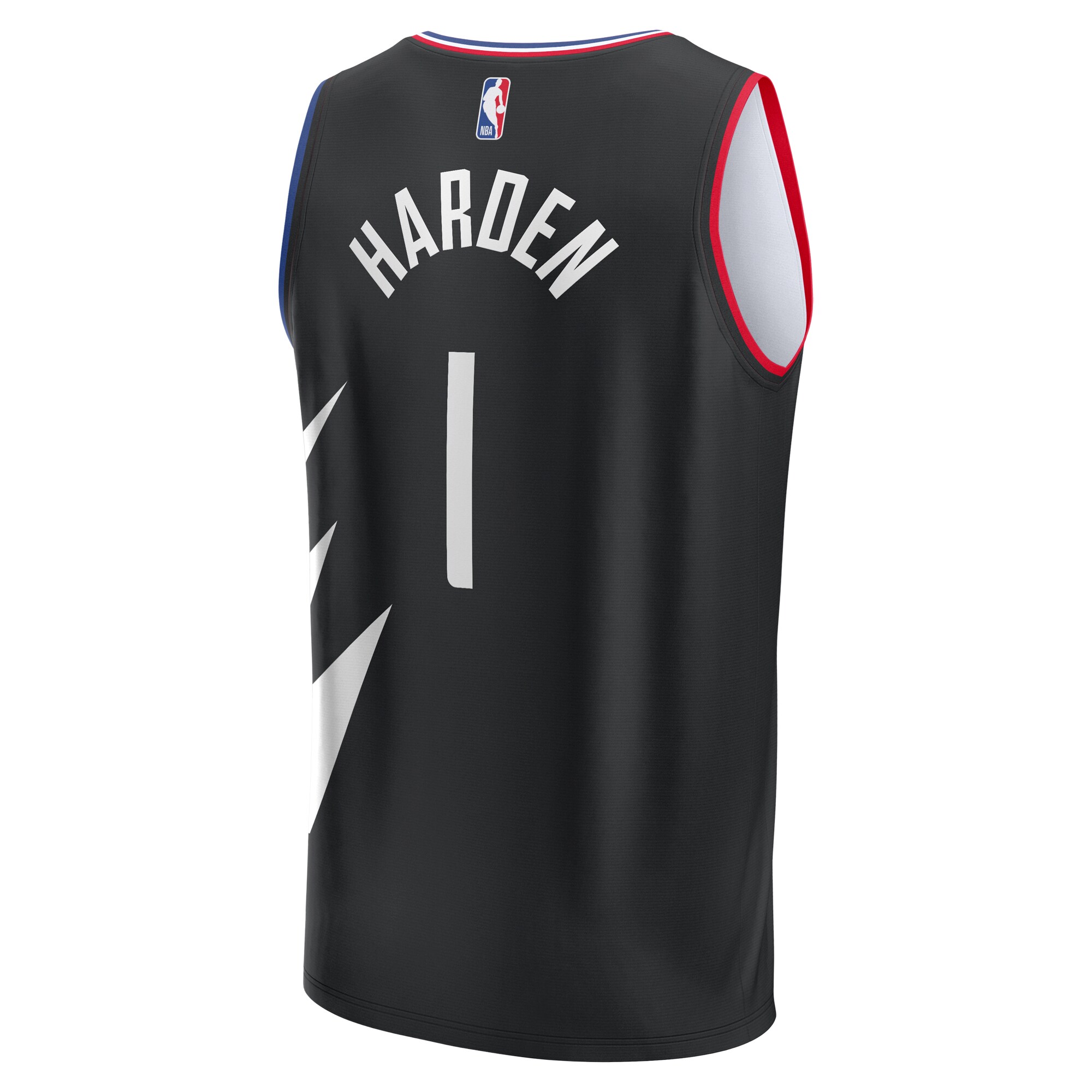 James Harden LA Clippers Fanatics Youth Fast Break Player Jersey - Statement Edition - Black