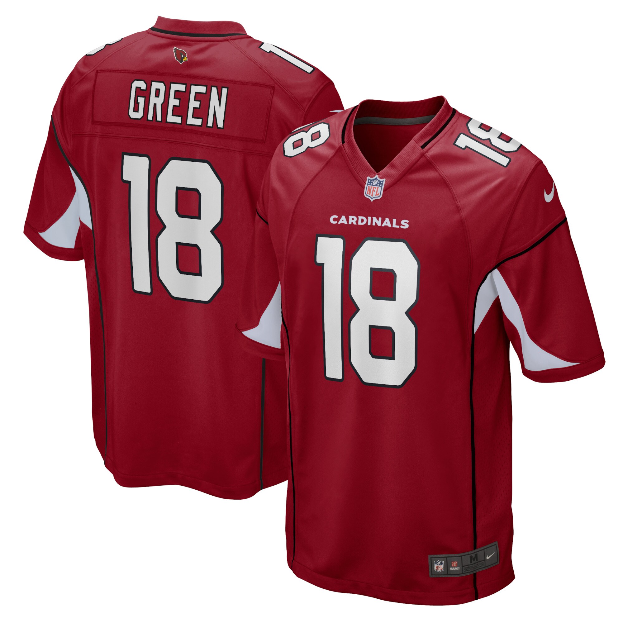 A.J. Green Arizona Cardinals  Game Jersey - Cardinal