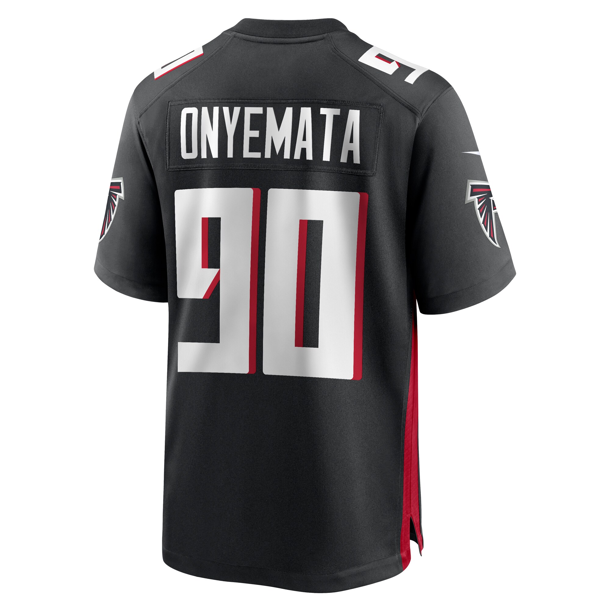 David Onyemata Atlanta Falcons  Game Player Jersey - Black