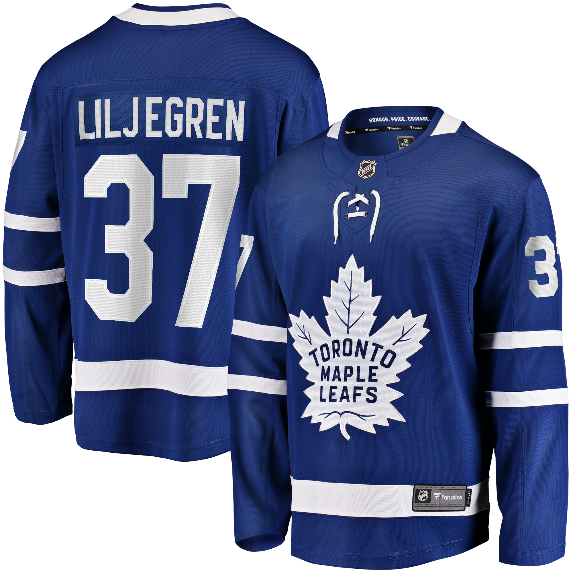 Timothy Liljegren Toronto Maple Leafs Fanatics Home Premier Breakaway Player Jersey - Blue
