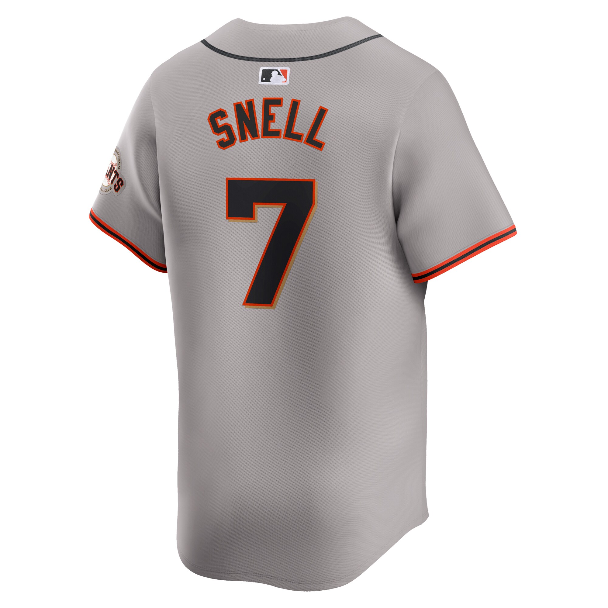 Blake Snell San Francisco Giants  Away Limited Jersey - Gray