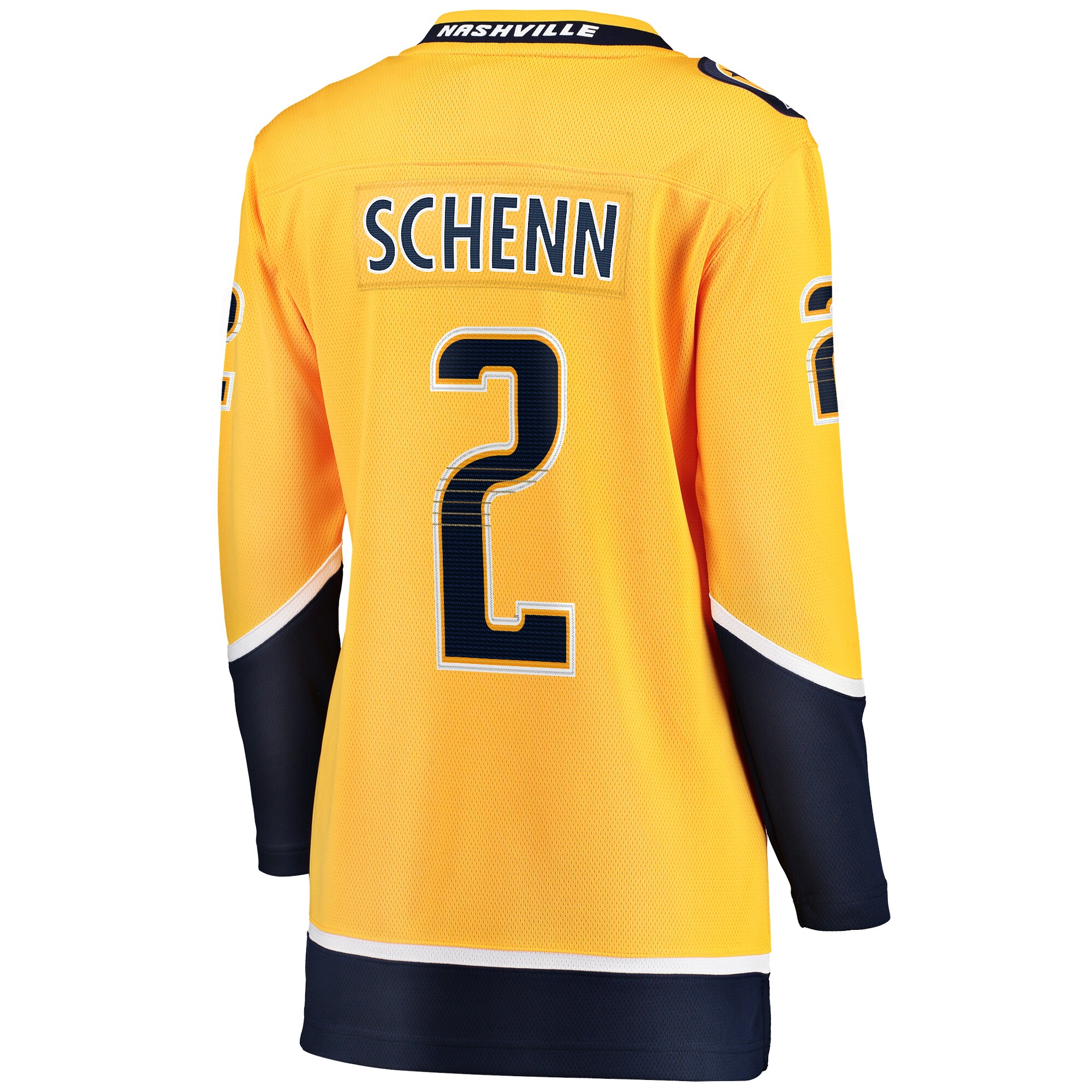 Luke Schenn Nashville Predators Fanatics Women's Home Breakaway Player Jersey - Gold