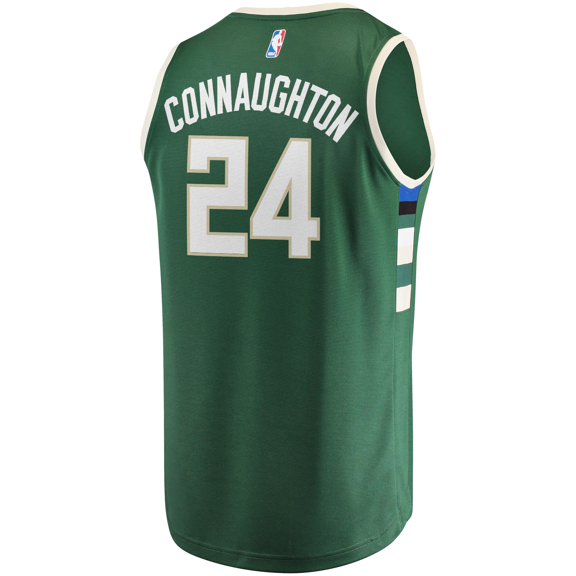 Pat Connaughton Milwaukee Bucks Fanatics Fast Break Replica Jersey - Icon Edition - Hunter Green