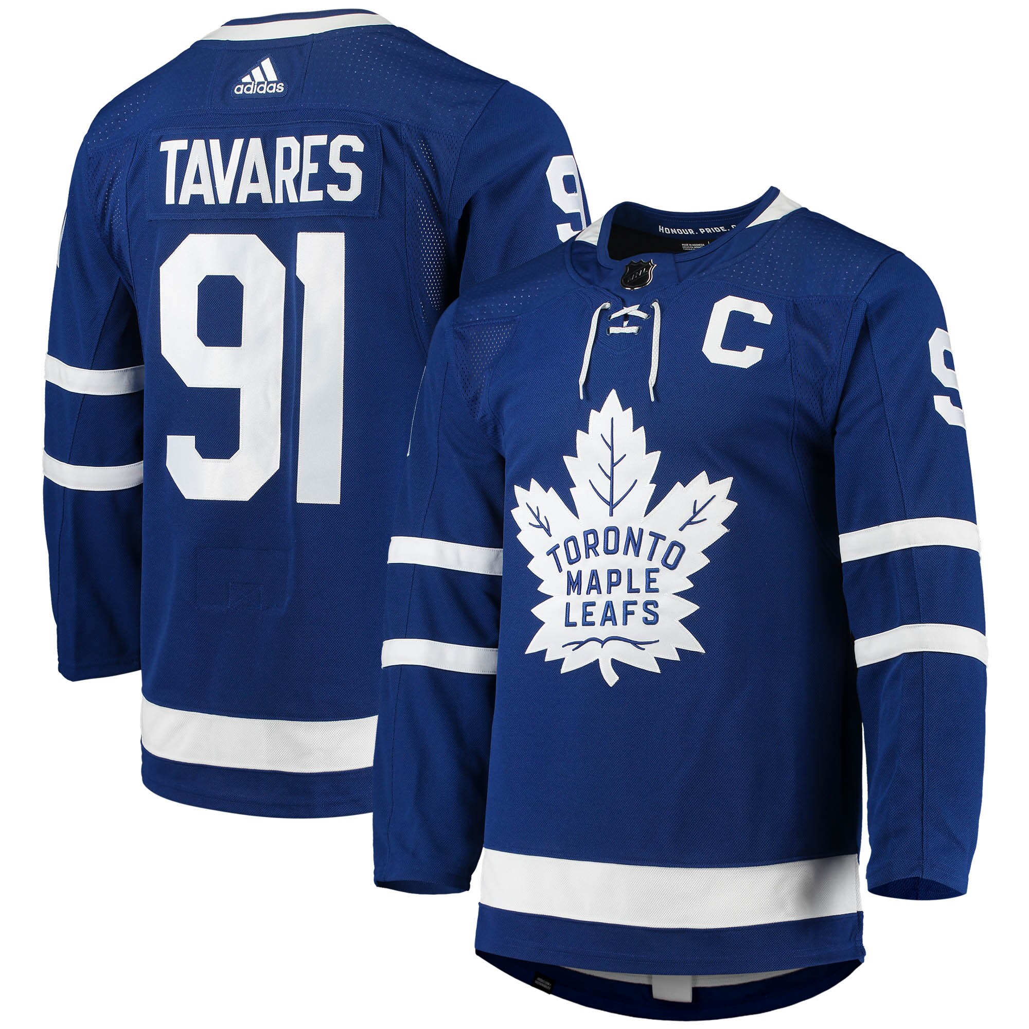 John Tavares Toronto Maple Leafs adidas Home Primegreen Authentic Player Jersey - Blue