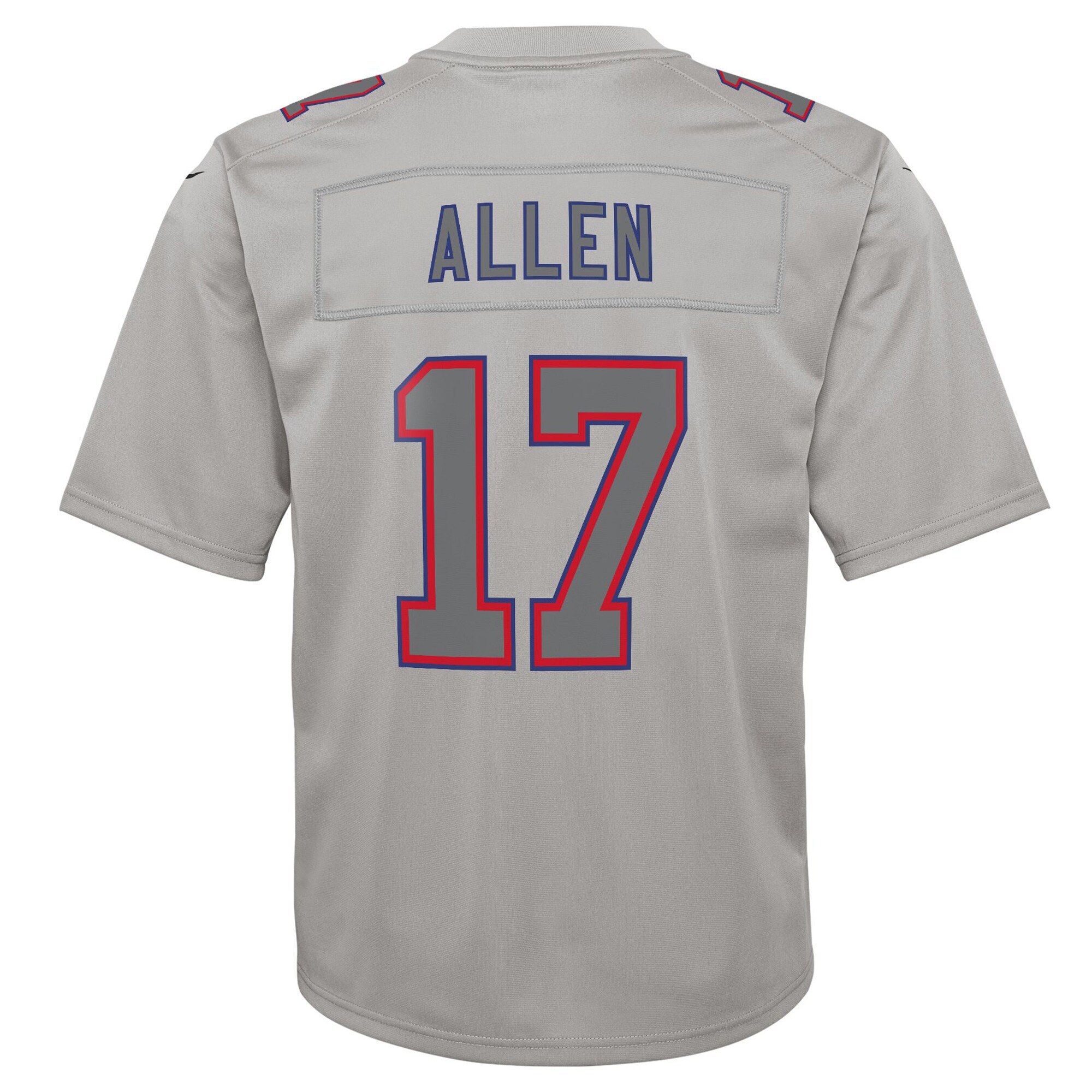 Josh Allen Buffalo Bills  Youth Atmosphere Game Jersey - Gray