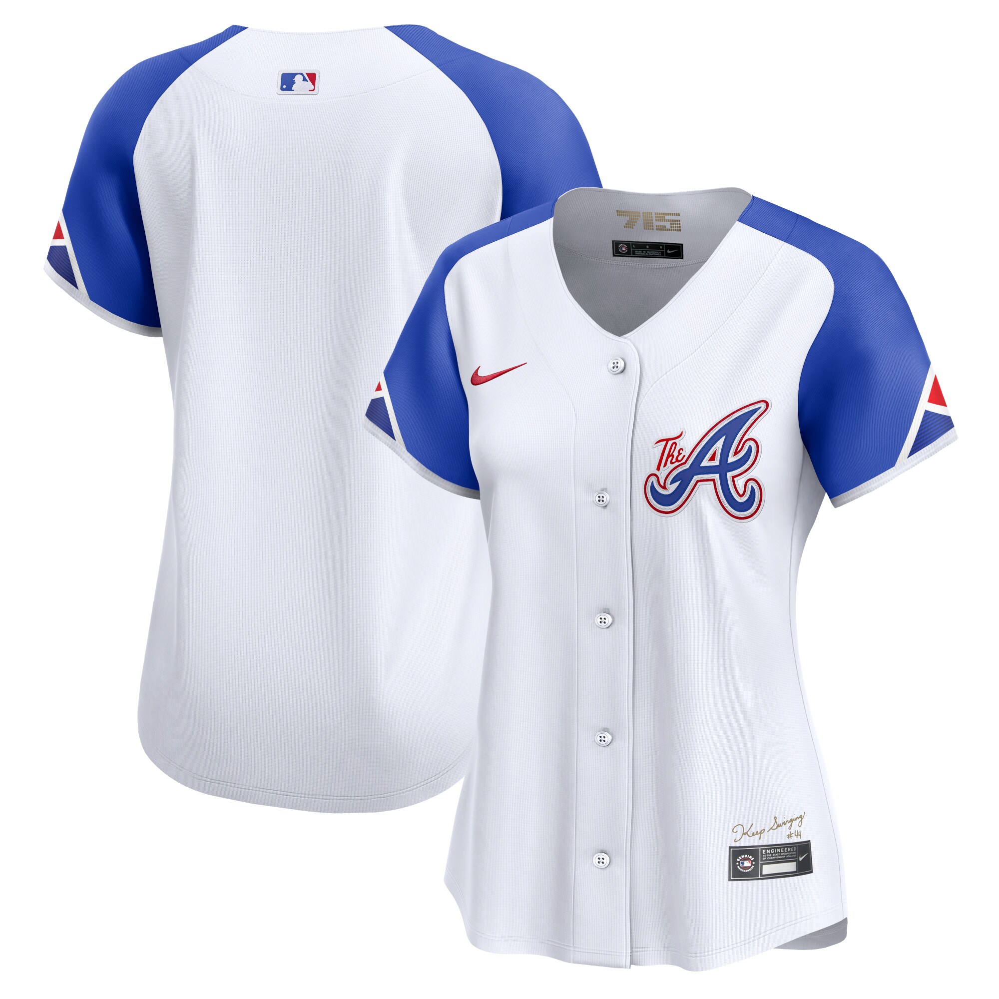 Atlanta Braves  Women's City Connect Limited Jersey - White