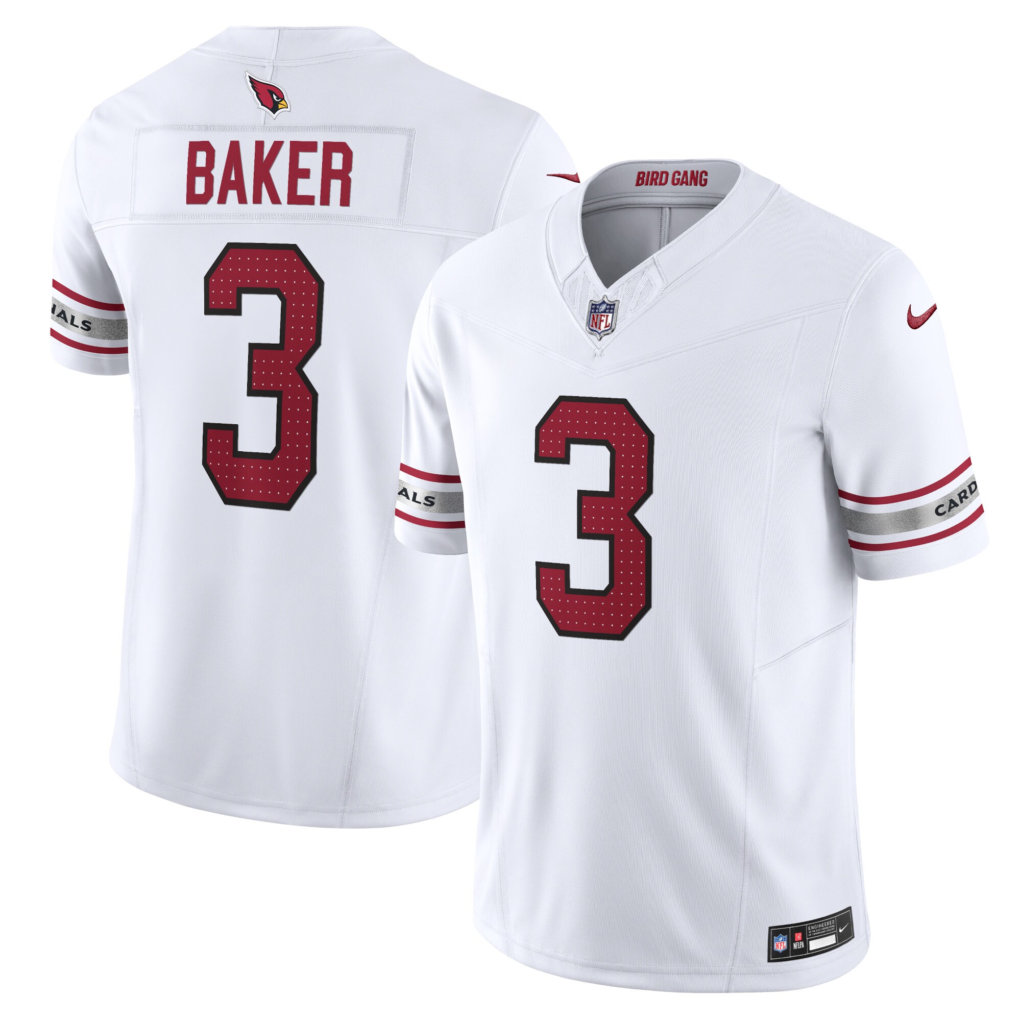 Budda Baker Arizona Cardinals  Vapor F.U.S.E. Limited Jersey - White
