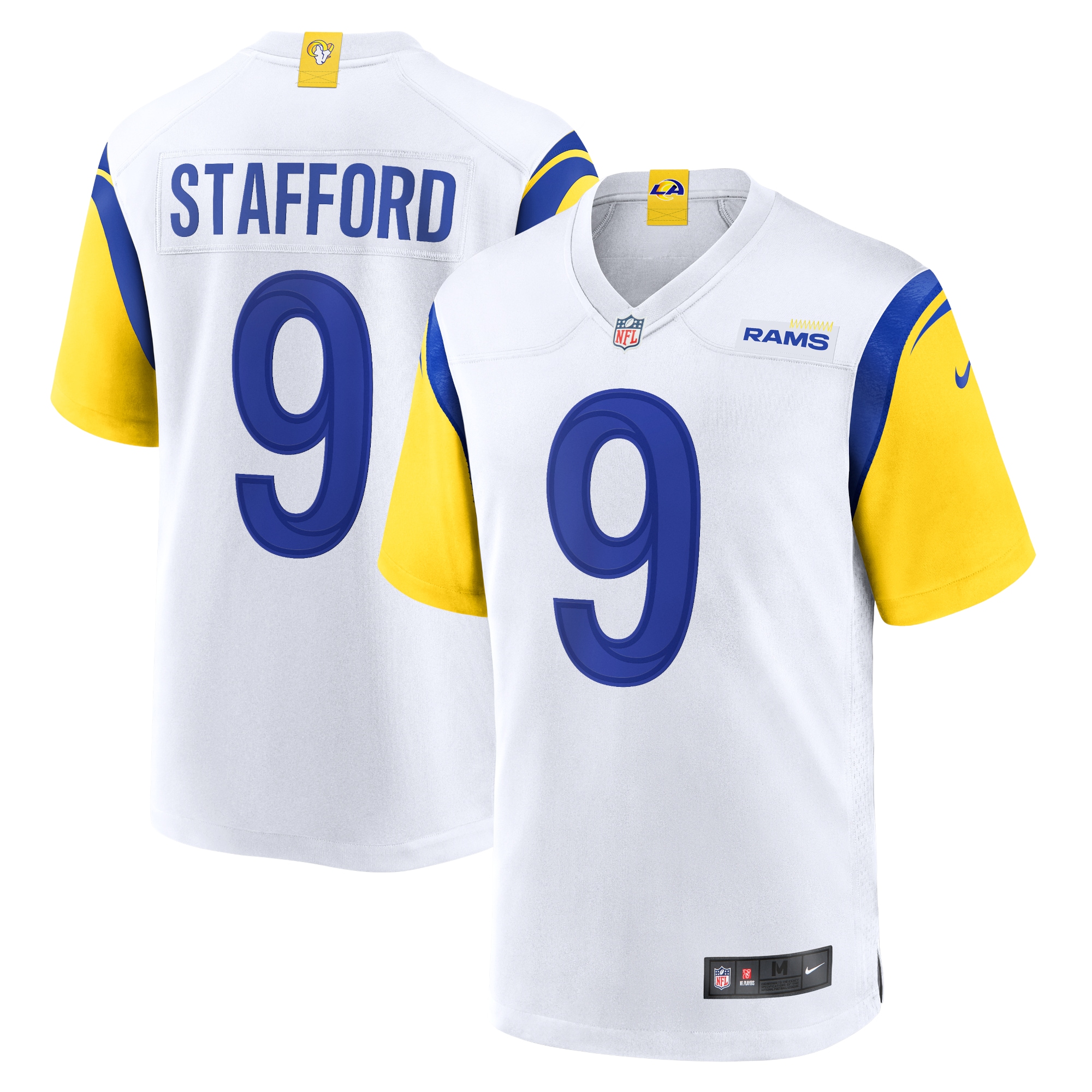 Matthew Stafford Los Angeles Rams  Alternate Player Game Jersey - White